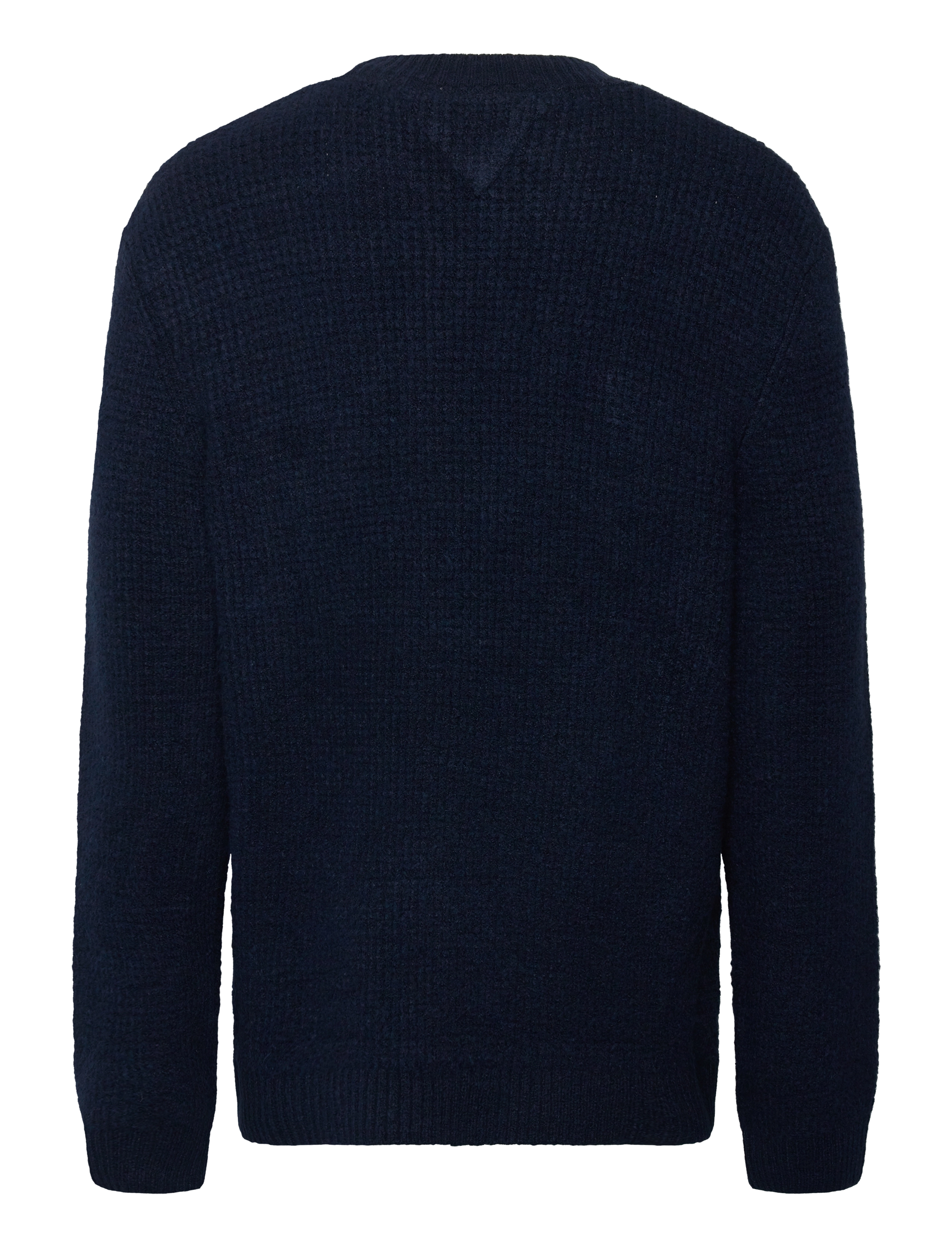 Tommy Jeans - TJM REG WAFFLE SWEATER - dark night navy melange - 1