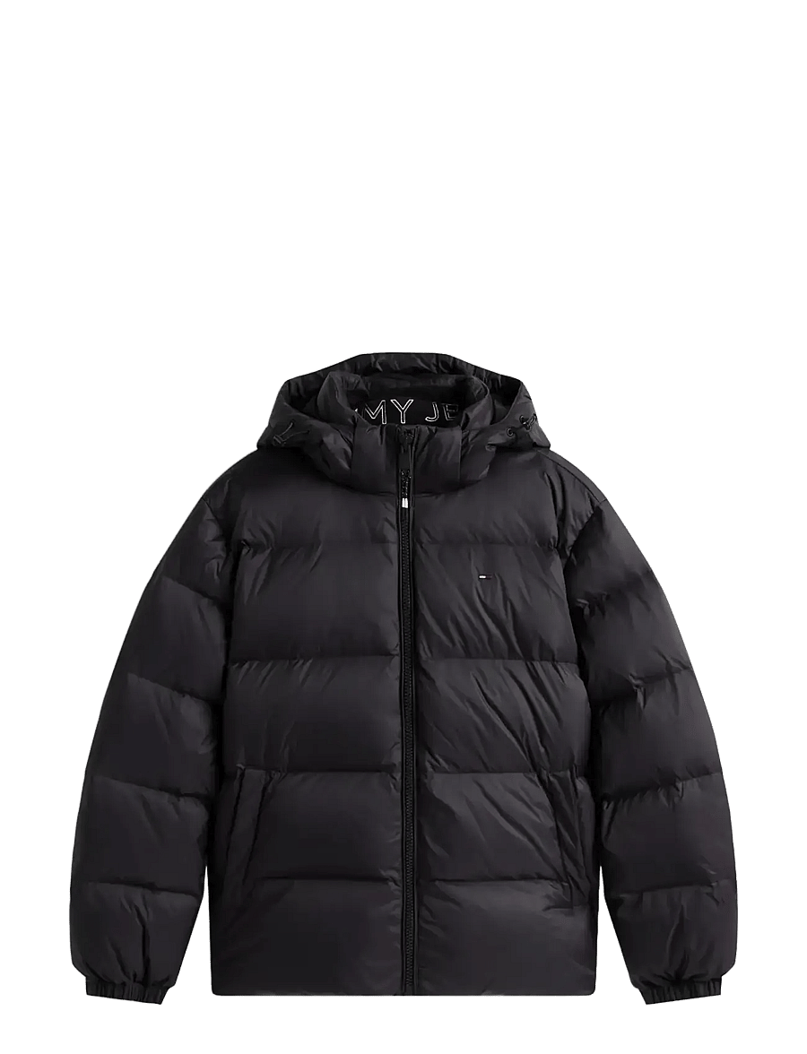 Tommy Jeans - TJM ESSENTIAL DOWN JACKET EXT - daunenjacken - black - 1