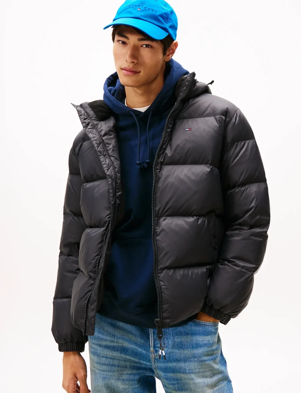 Tommy Jeans - TJM ESSENTIAL DOWN JACKET EXT - winterjacken - black - 1