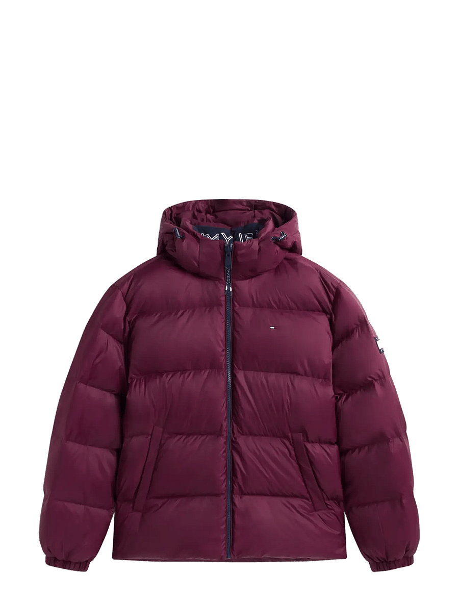 Tommy Jeans - TJM ESSENTIAL DOWN JACKET EXT - daunenjacken - calypso berry - 1