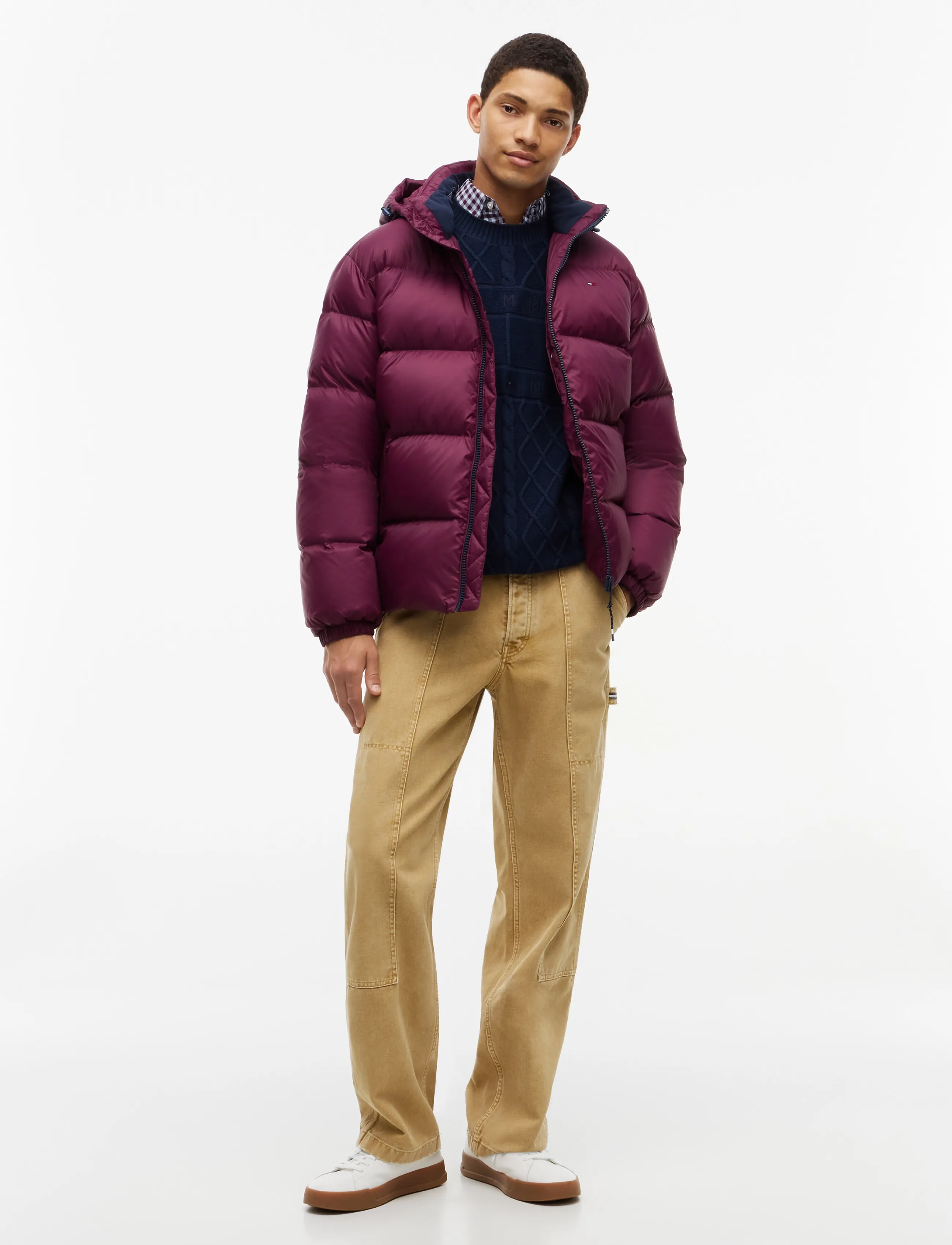 Tommy Jeans - TJM ESSENTIAL DOWN JACKET EXT - daunenjacken - calypso berry - 4