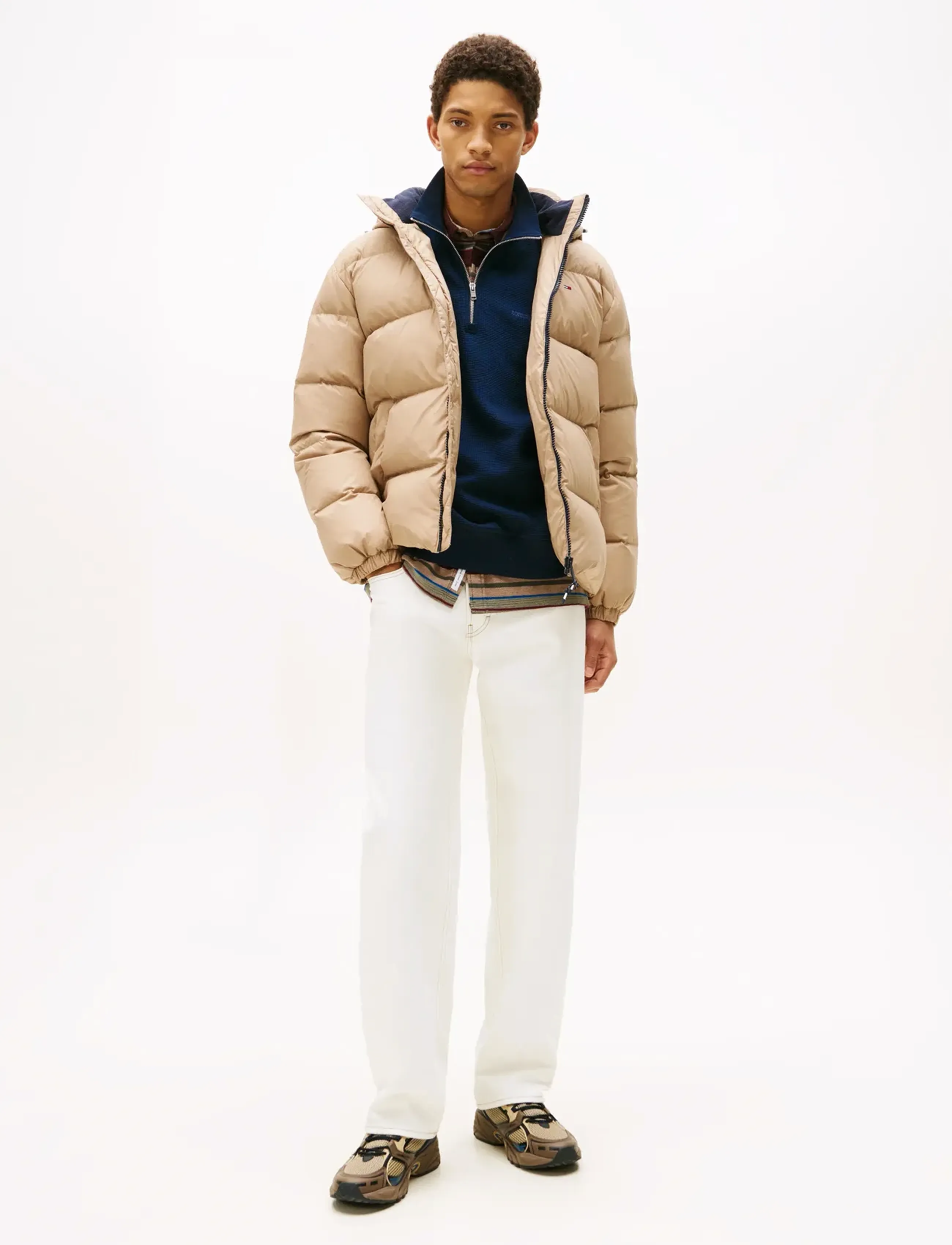 Tommy Jeans - TJM ESSENTIAL DOWN JACKET EXT - vinterjakker - coastal taupe - 2
