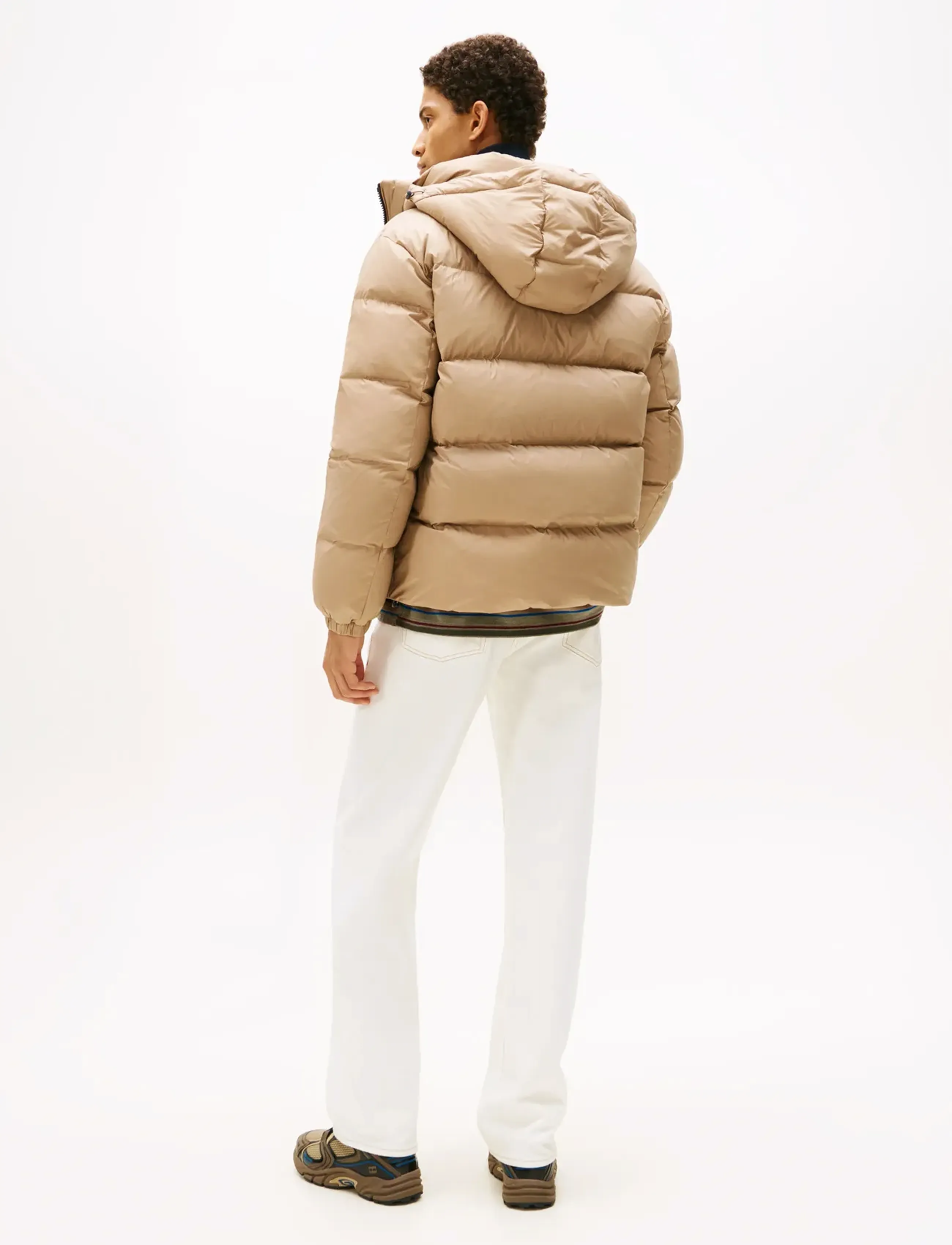 Tommy Jeans - TJM ESSENTIAL DOWN JACKET EXT - vinterjakker - coastal taupe - 3