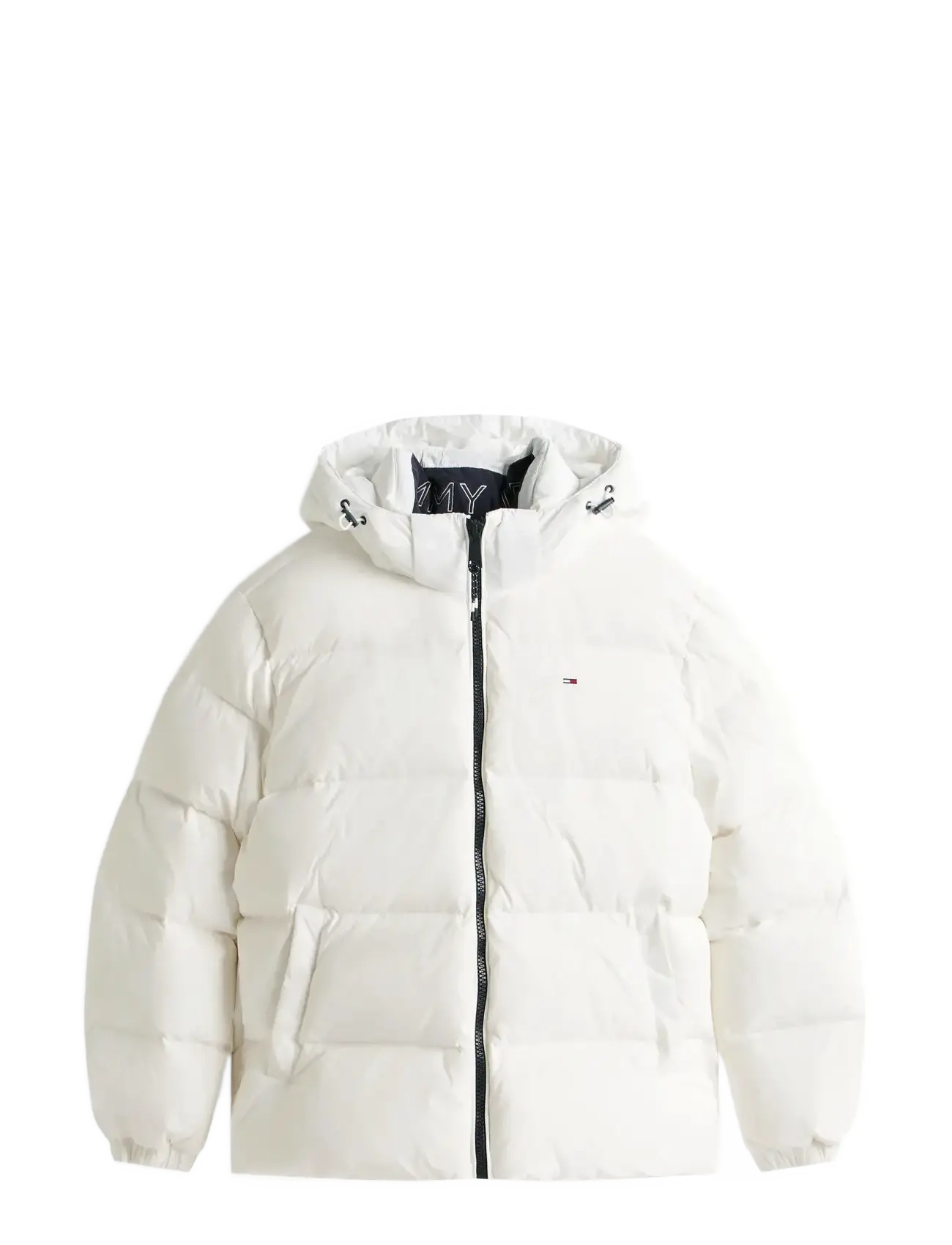 Tommy Jeans TJM ESSENTIAL DOWN JACKET EXT - Kläder - ECRU / white