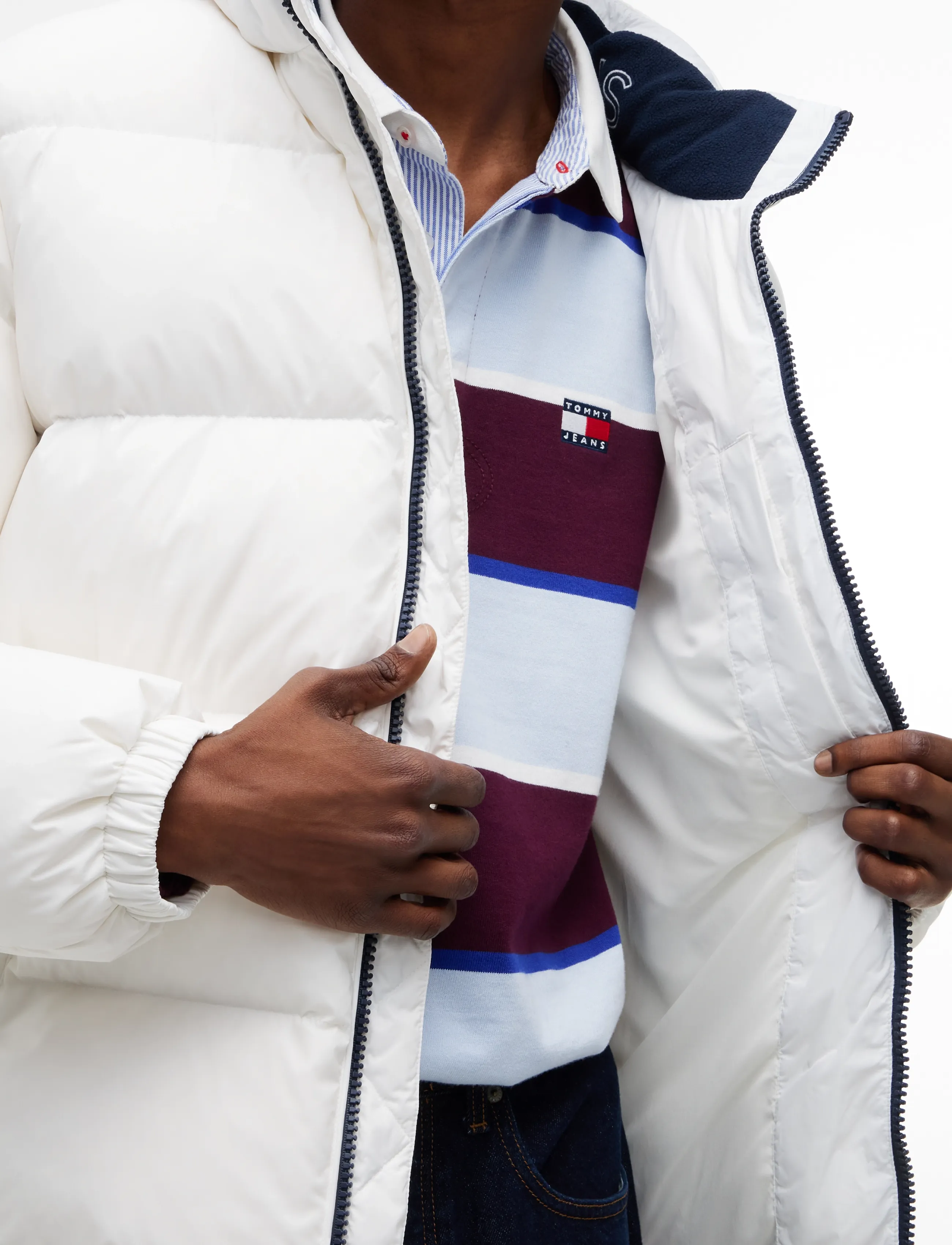 Tommy Jeans - TJM ESSENTIAL DOWN JACKET EXT - daunenjacken - ecru - 4