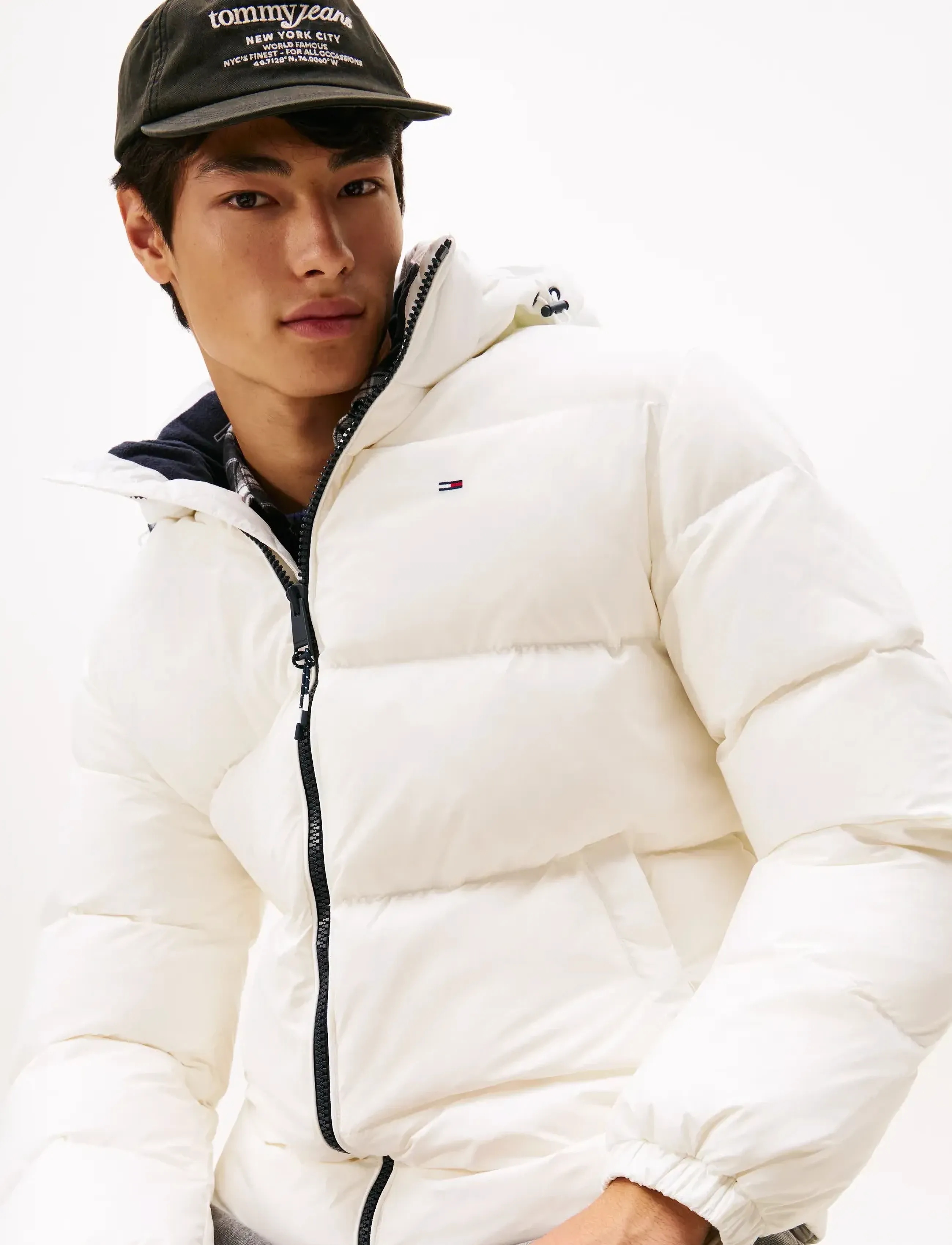 Tommy Jeans - TJM ESSENTIAL DOWN JACKET EXT - vinterjakker - ecru - 4