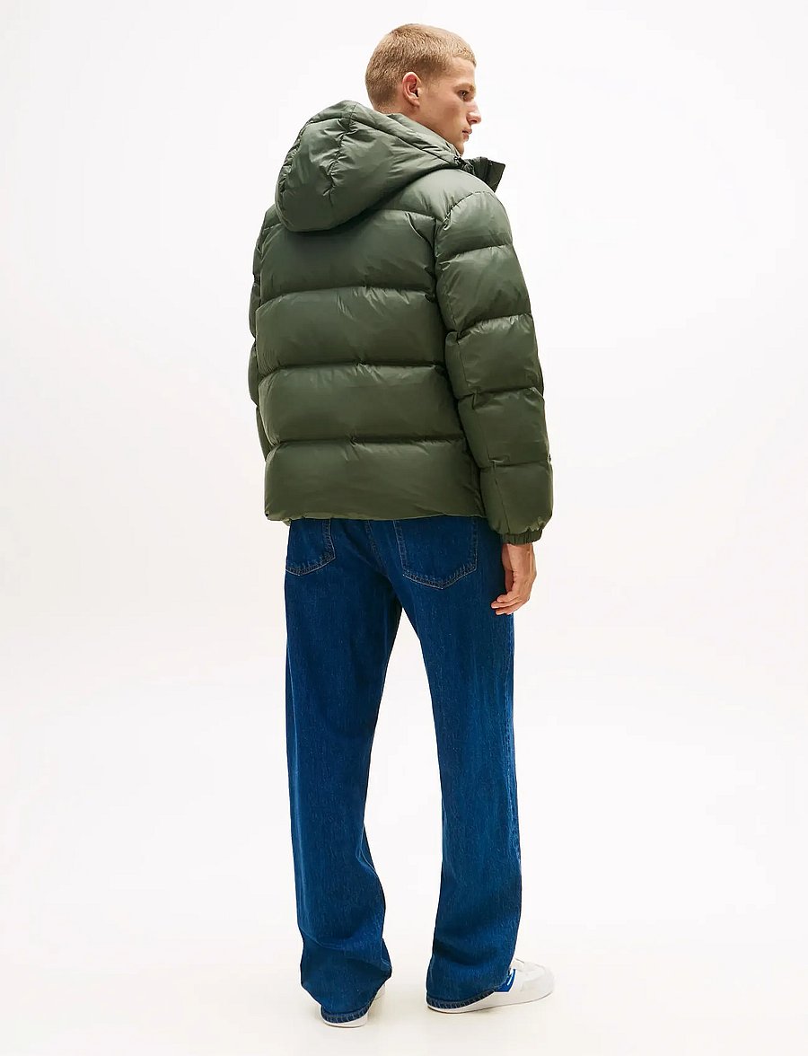 Tommy Jeans - TJM ESSENTIAL DOWN JACKET EXT - vestes matelassées - pewter green - 2