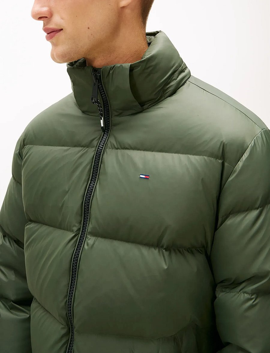 Tommy Jeans - TJM ESSENTIAL DOWN JACKET EXT - vestes matelassées - pewter green - 4
