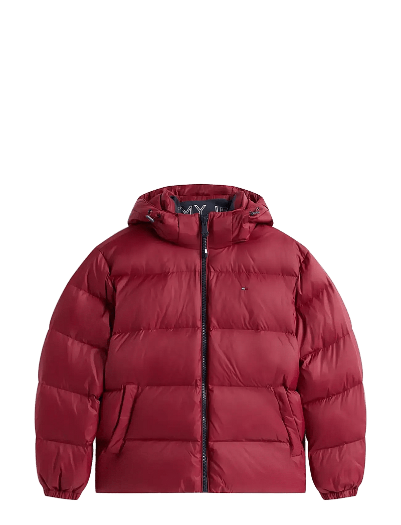 Tommy Jeans - TJM ESSENTIAL DOWN JACKET EXT - donsjassen - red wine - 1