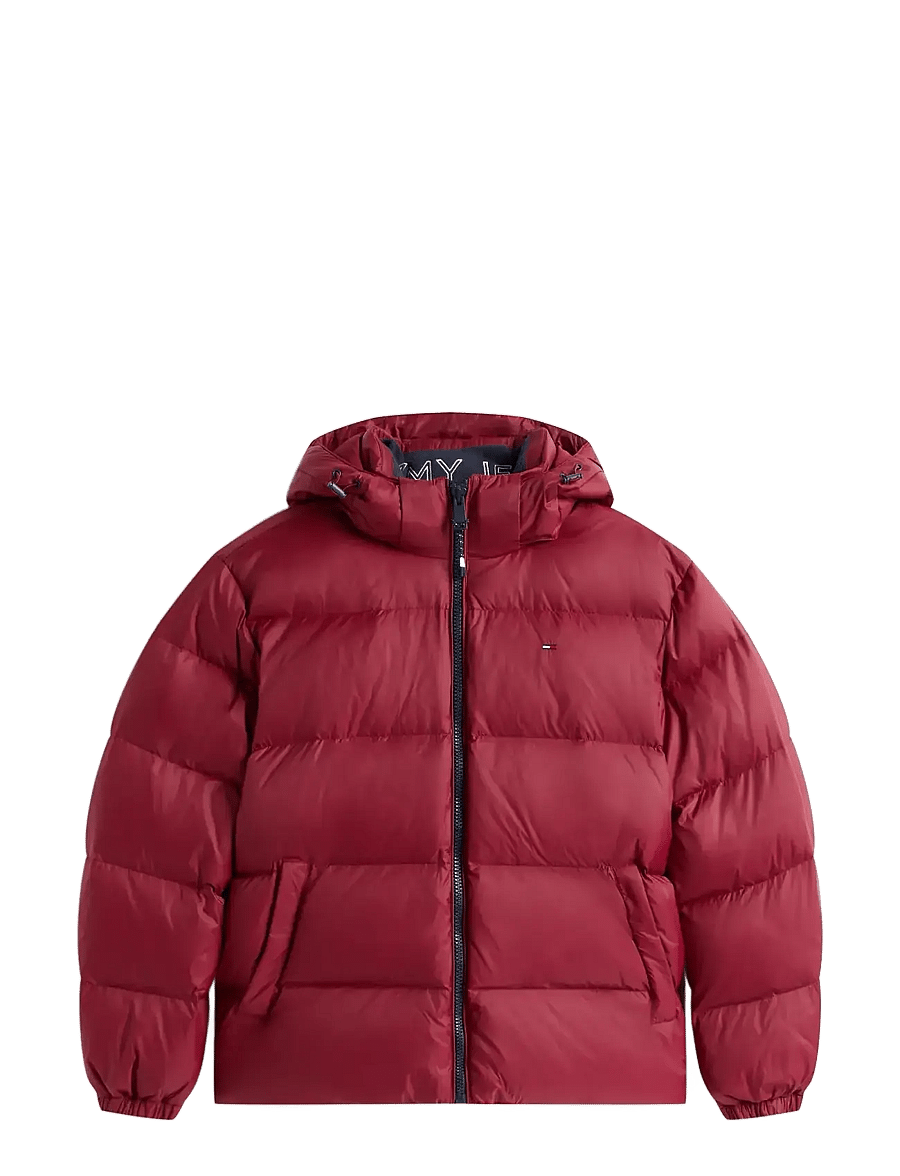 Tommy Jeans - TJM ESSENTIAL DOWN JACKET EXT - daunenjacken - red wine - 1