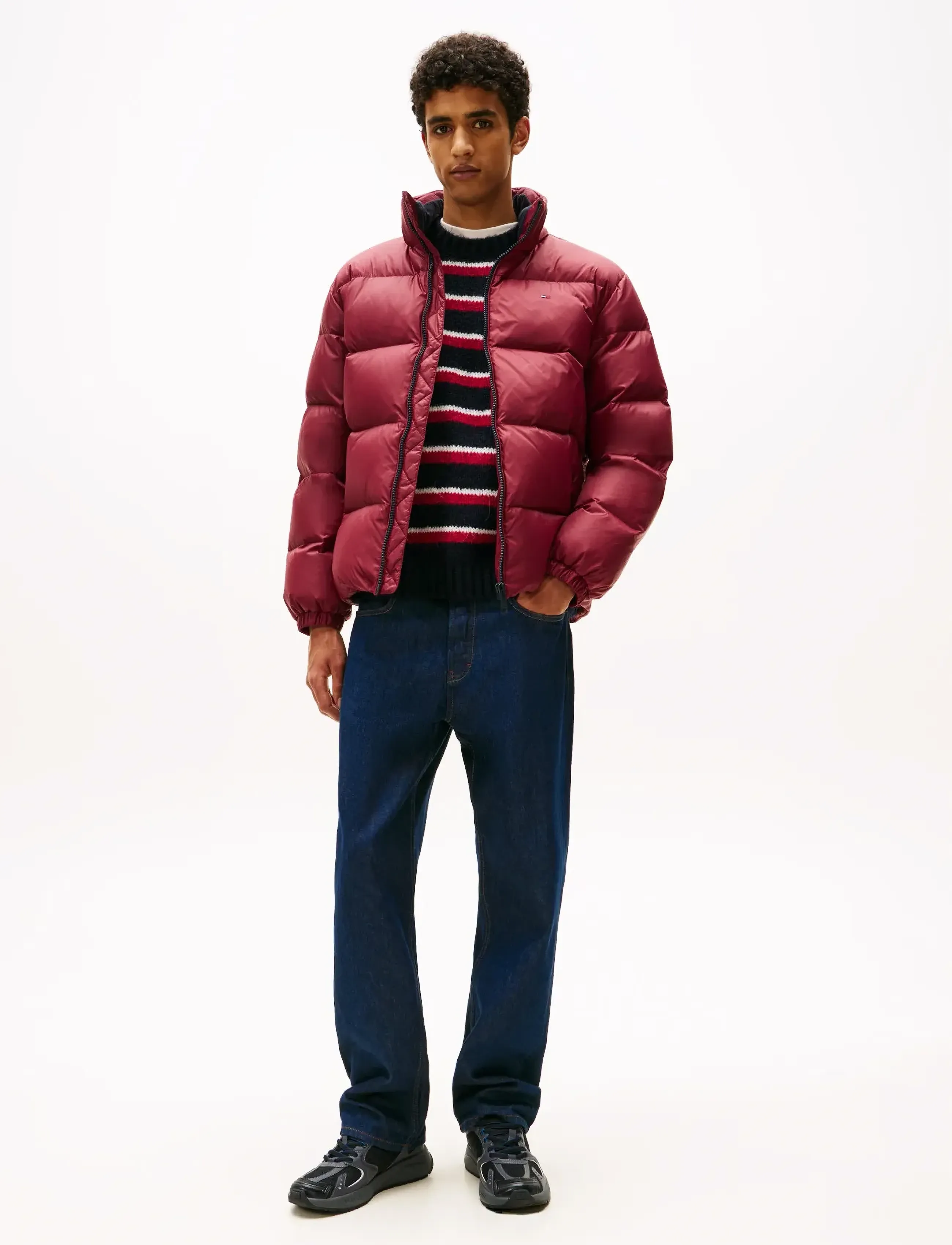 Tommy Jeans - TJM ESSENTIAL DOWN JACKET EXT - vinterjakker - red wine - 3