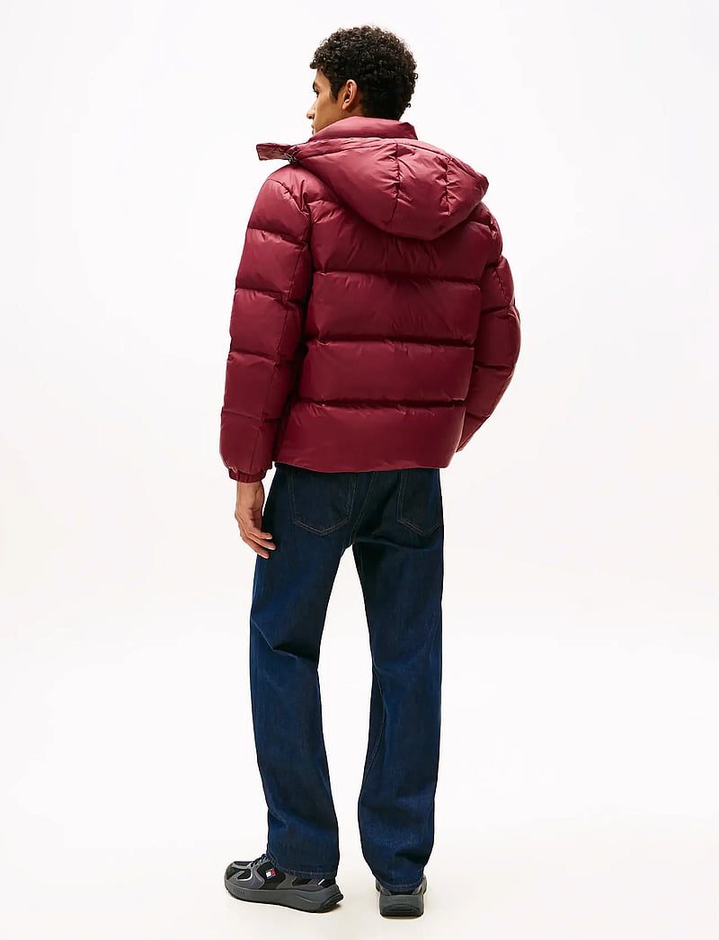 Tommy Jeans - TJM ESSENTIAL DOWN JACKET EXT - donsjassen - red wine - 4