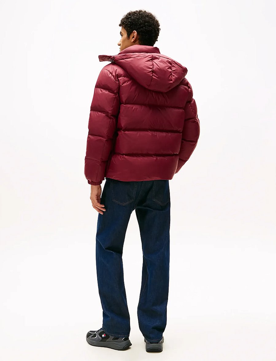 Tommy Jeans - TJM ESSENTIAL DOWN JACKET EXT - daunenjacken - red wine - 4