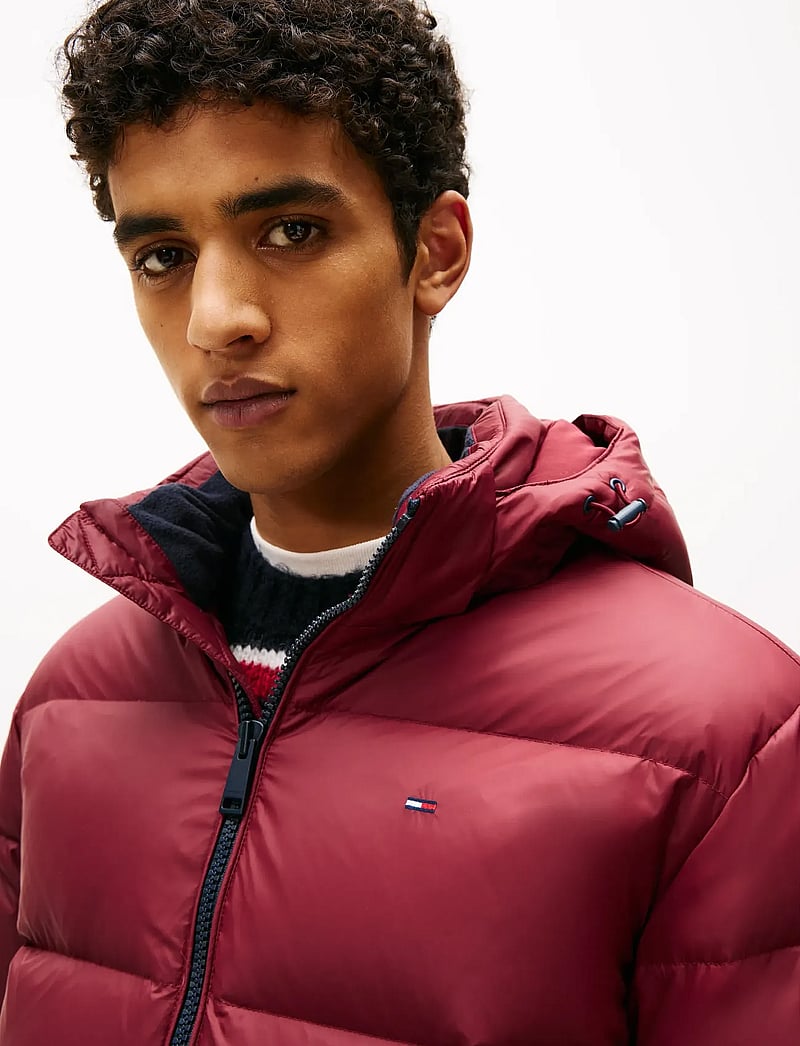 Tommy Jeans - TJM ESSENTIAL DOWN JACKET EXT - donsjassen - red wine - 5