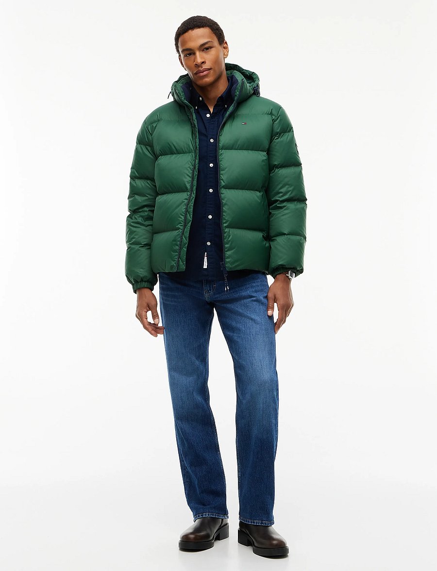 Tommy Jeans - TJM ESSENTIAL DOWN JACKET EXT - sulejoped - velvet green - 4