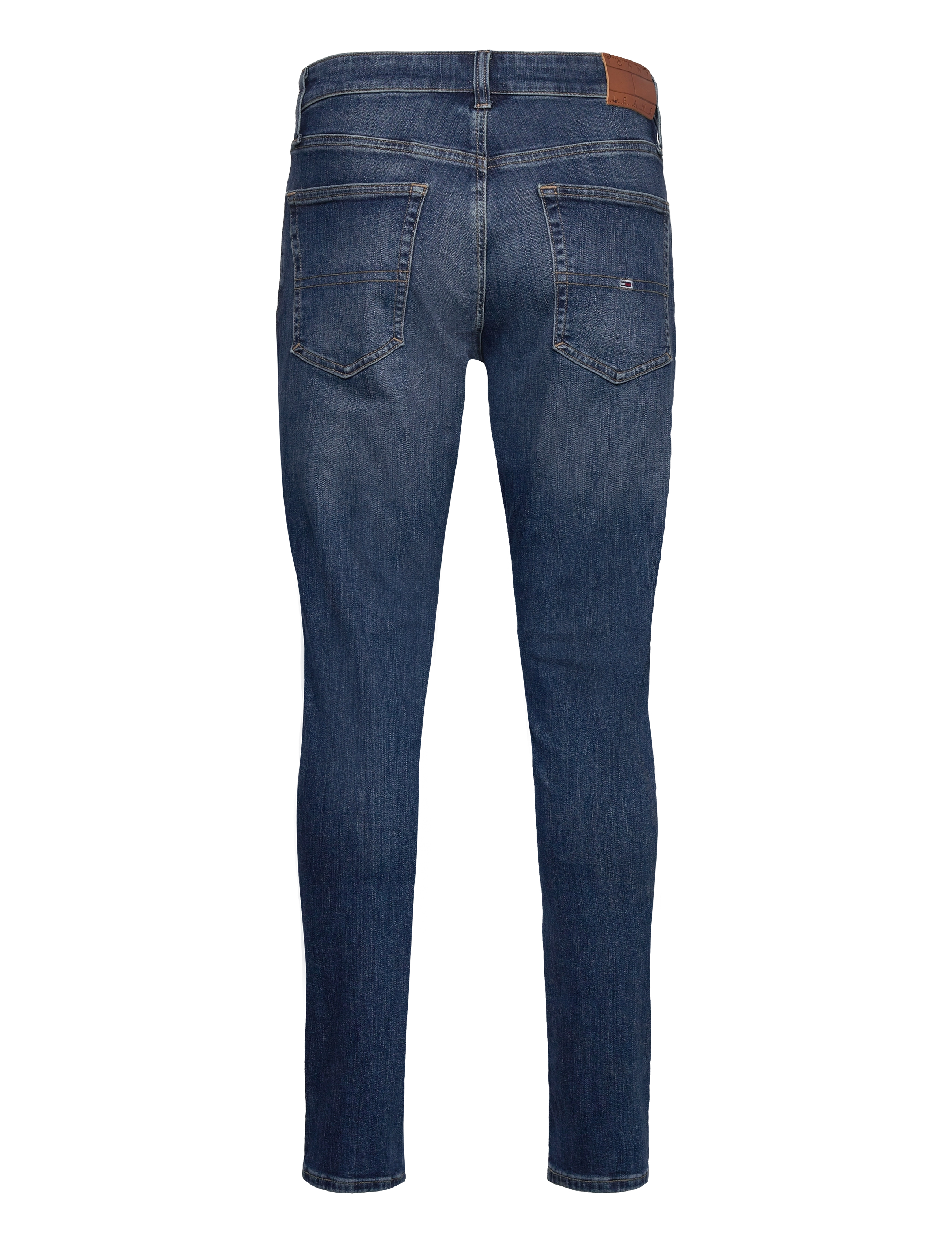Tommy Jeans - AUSTIN SLIM TPRD CH0256 CO - bukser & jeans - denim dark - 1