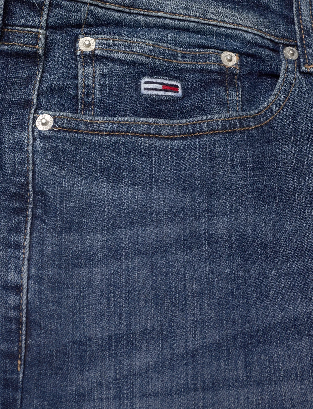 Tommy Jeans - AUSTIN SLIM TPRD CH0256 CO - kitsad teksad - denim dark - 2