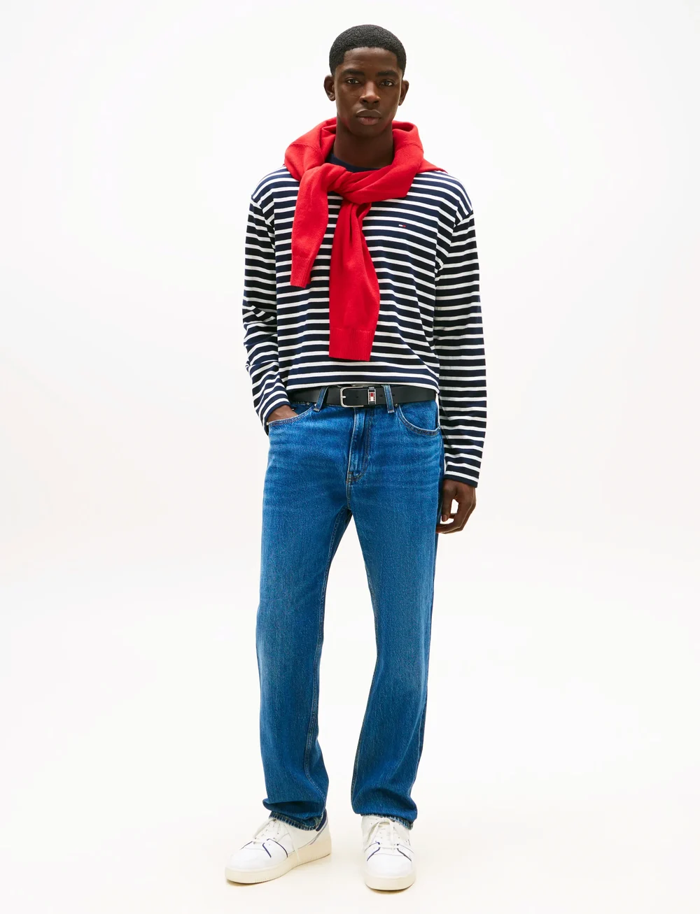 Tommy Jeans - RYAN SLIM STR BI0152 CO - regular jeans - denim dark - 0