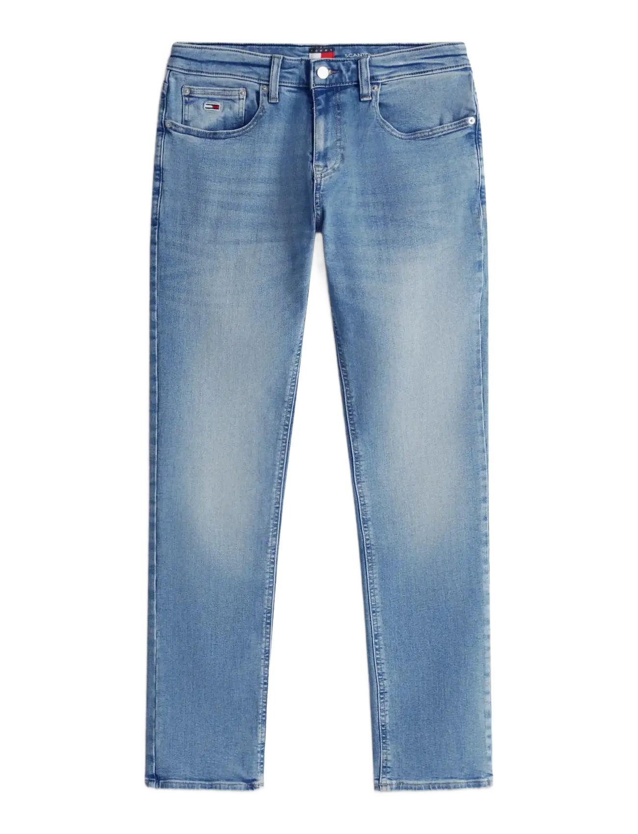 Tommy Jeans - SCANTON SLIM CH0237 - spodnie & dżinsy - denim medium - 1