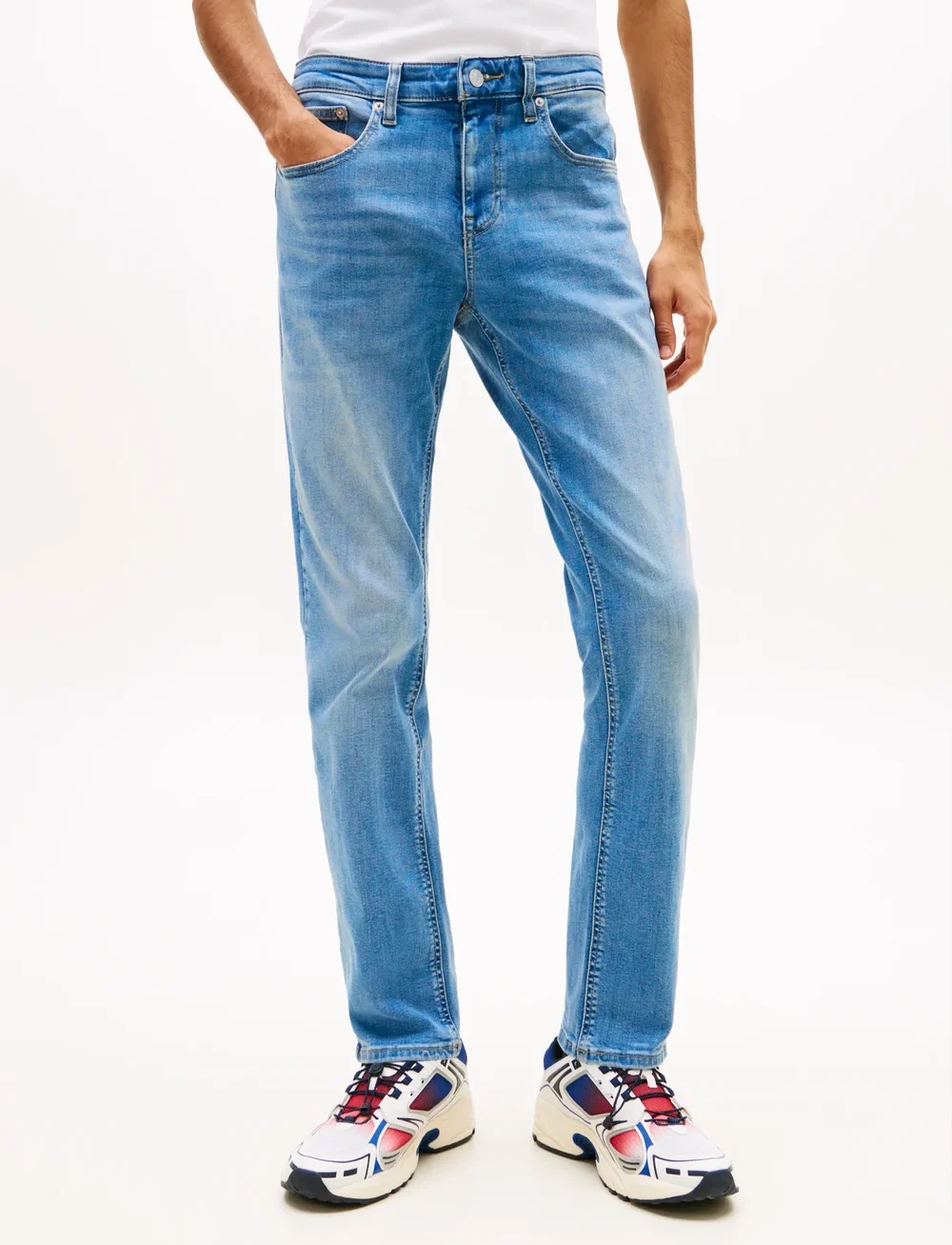 Tommy Jeans - SCANTON SLIM CH0237 - kitsad teksad - denim medium - 0