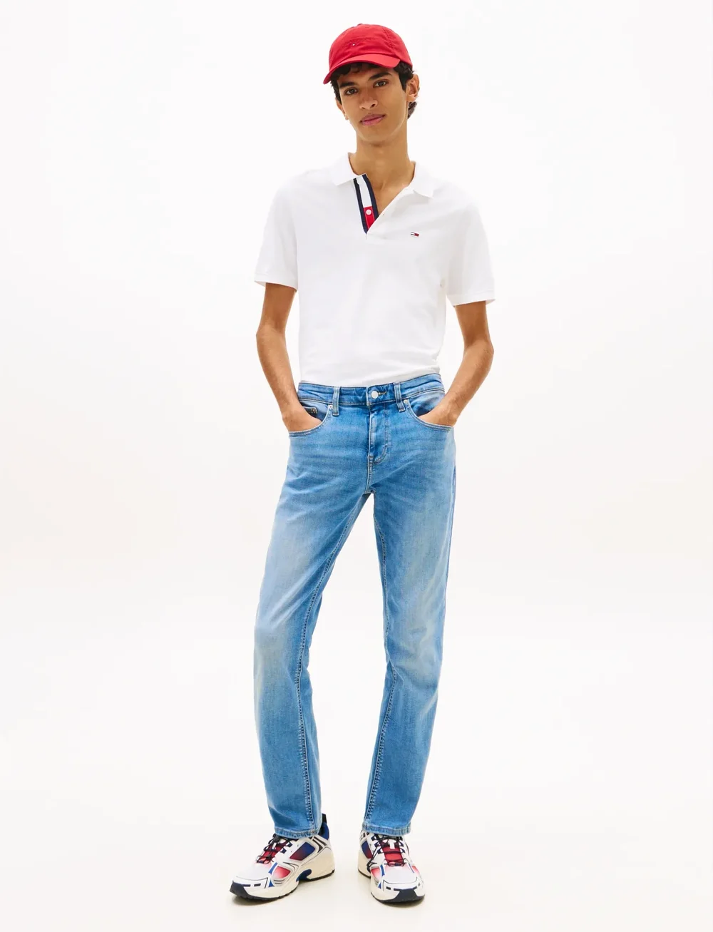 Tommy Jeans - SCANTON SLIM CH0237 - kitsad teksad - denim medium - 4