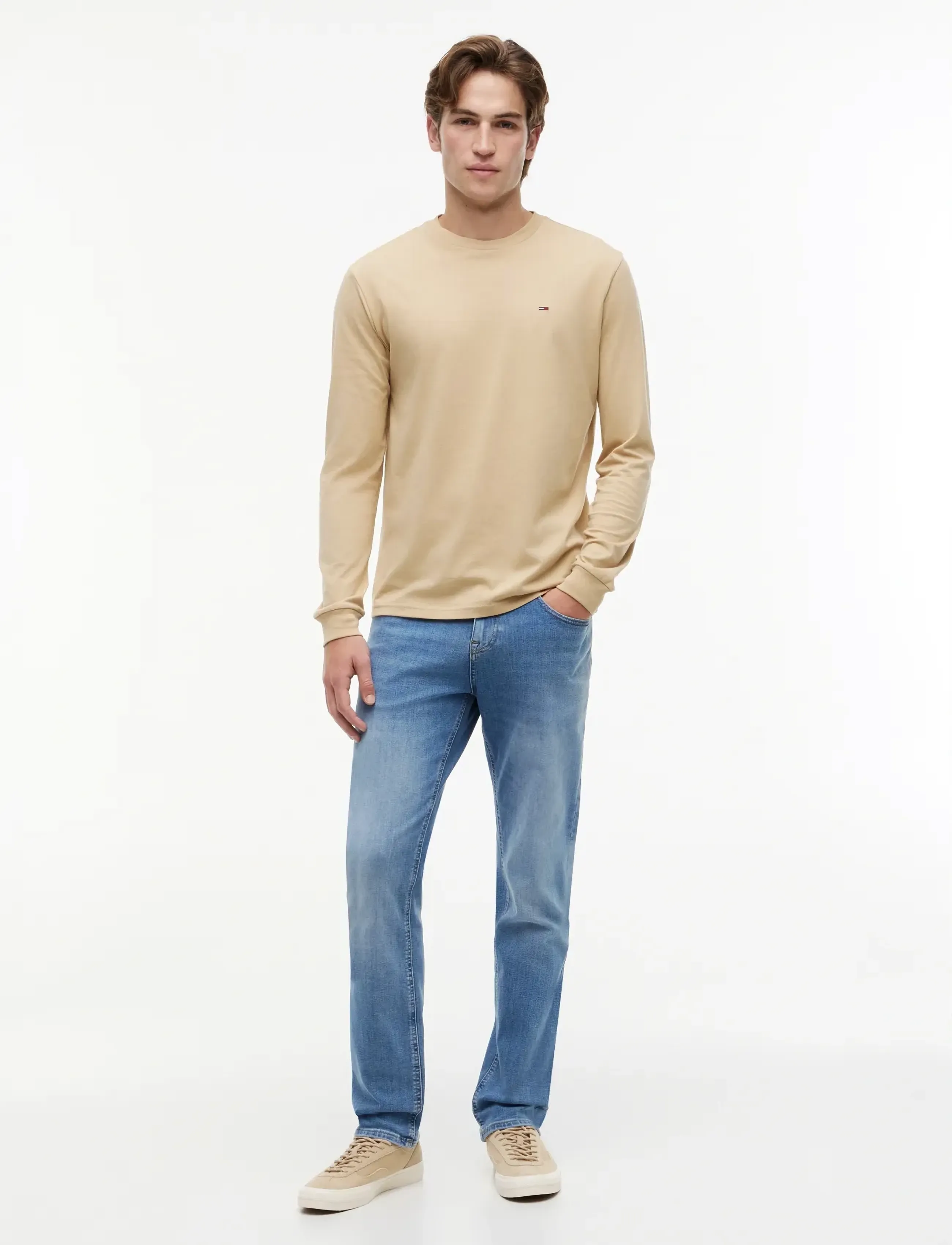 Tommy Jeans - SCANTON SLIM CH0237 - spodnie & dżinsy - denim medium - 4