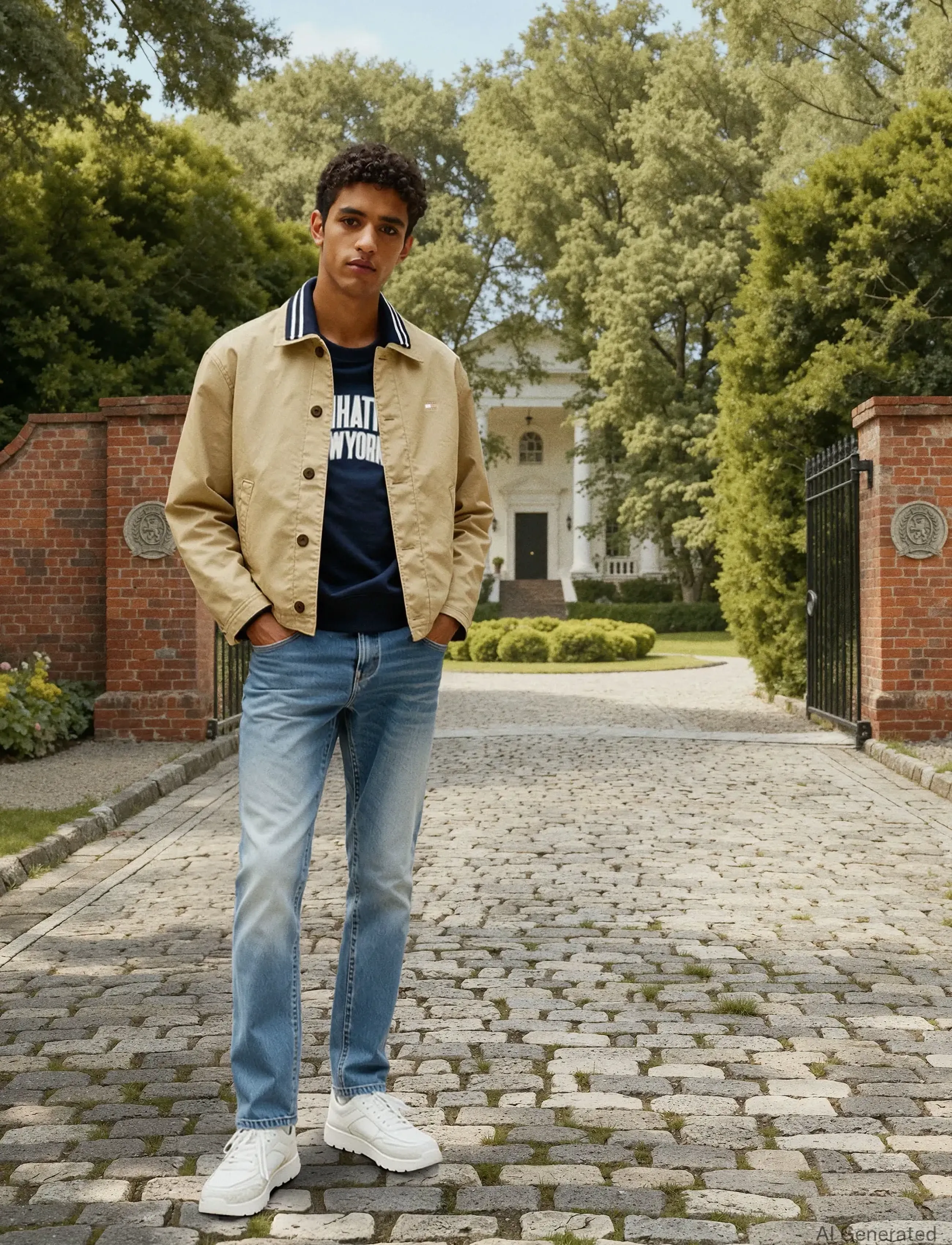 Tommy Jeans SCANTON SLIM CH0237 - Streetstyle - DENIM MEDIUM / blue