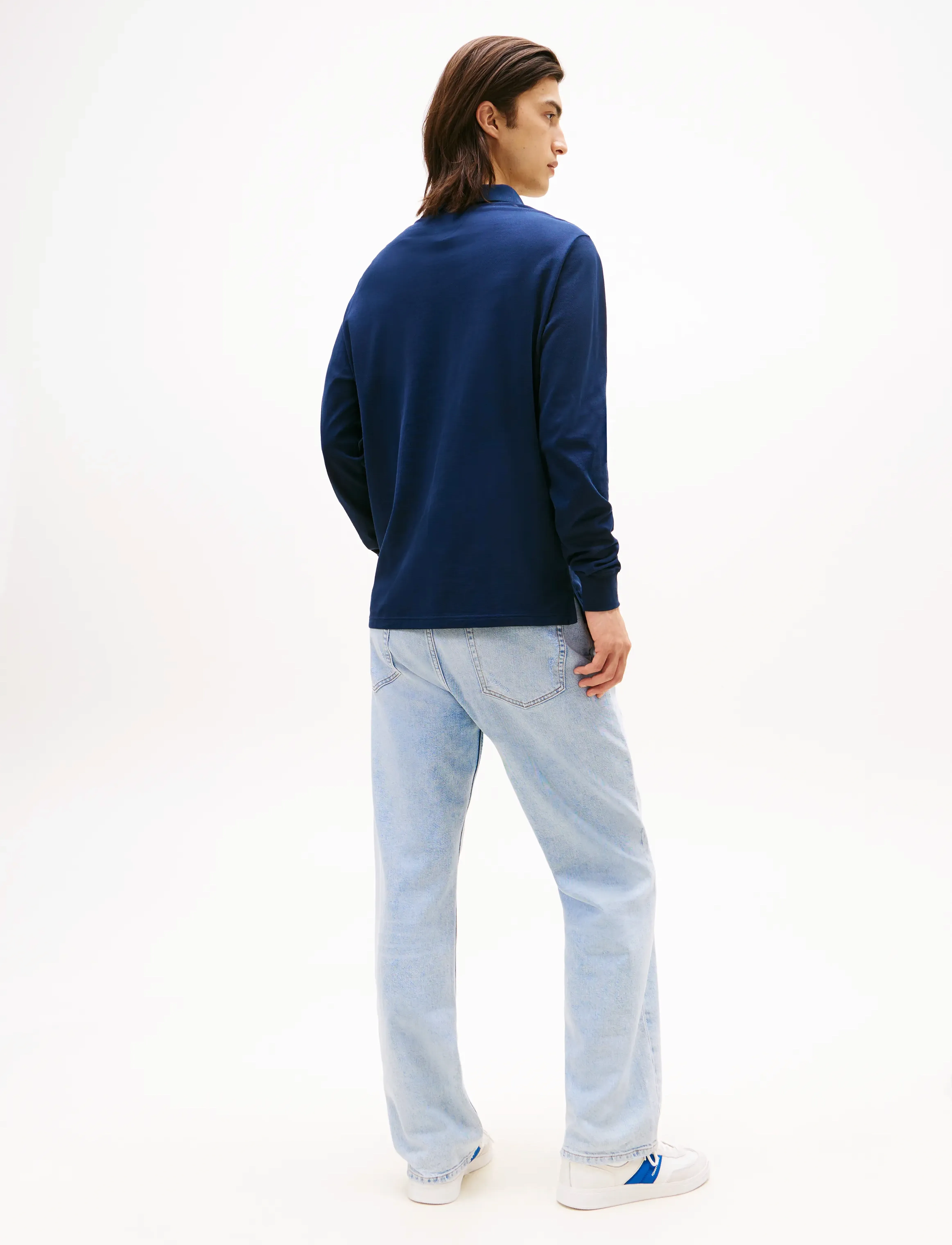 Tjm Slim Placket Polo Ls Ext 4