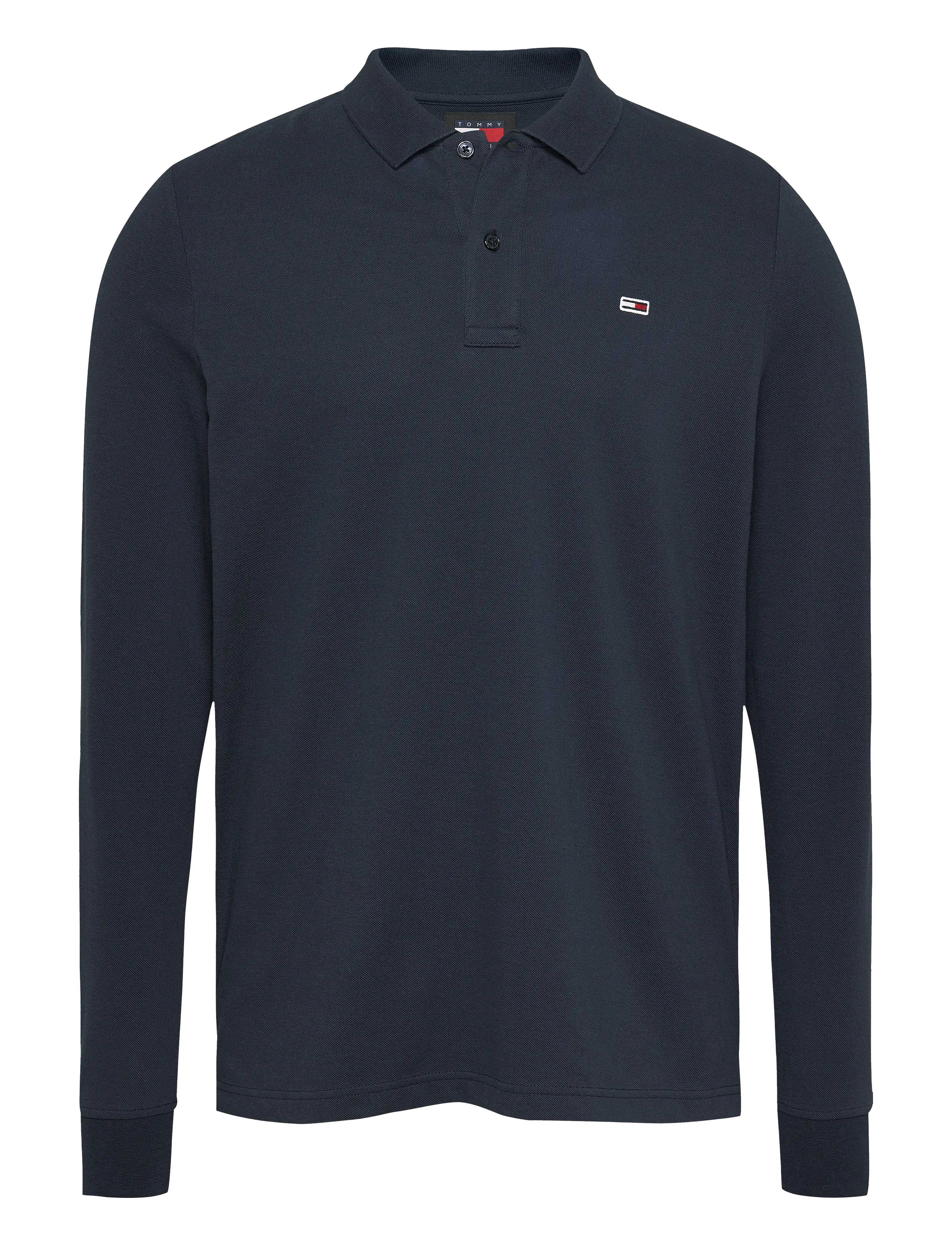 Tjm Slim Placket Polo Ls Ext 5