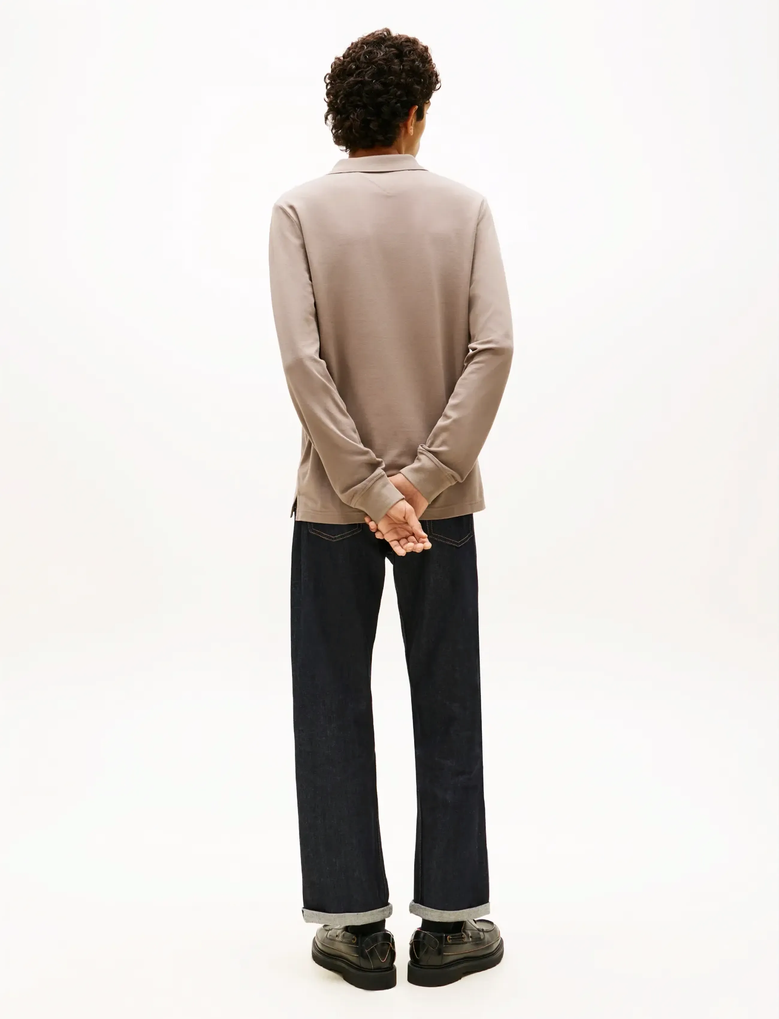 Tjm Slim Placket Polo Ls Ext 2