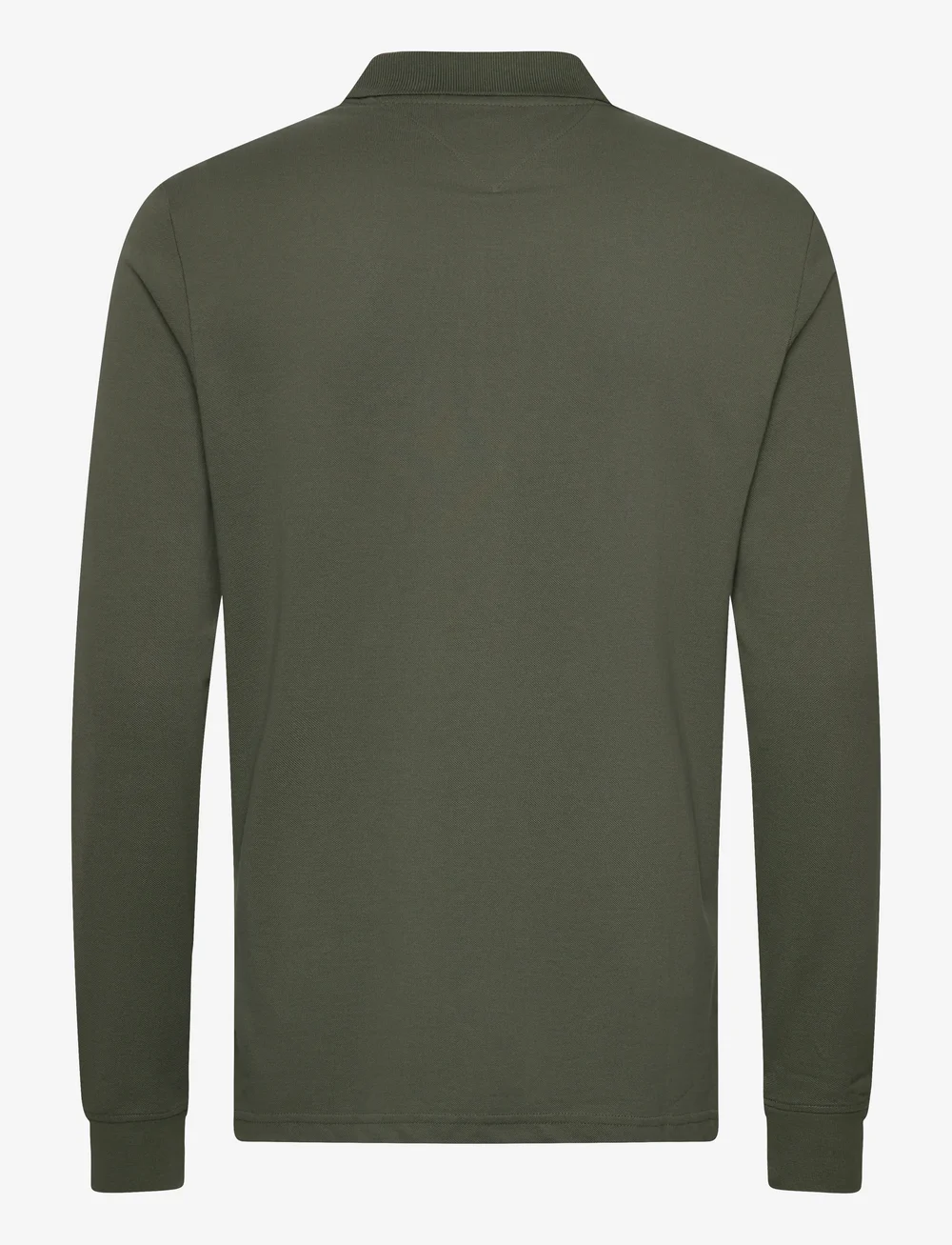 Tommy Jeans - TJM SLIM PLACKET POLO LS EXT - langärmelig - pewter green - 2