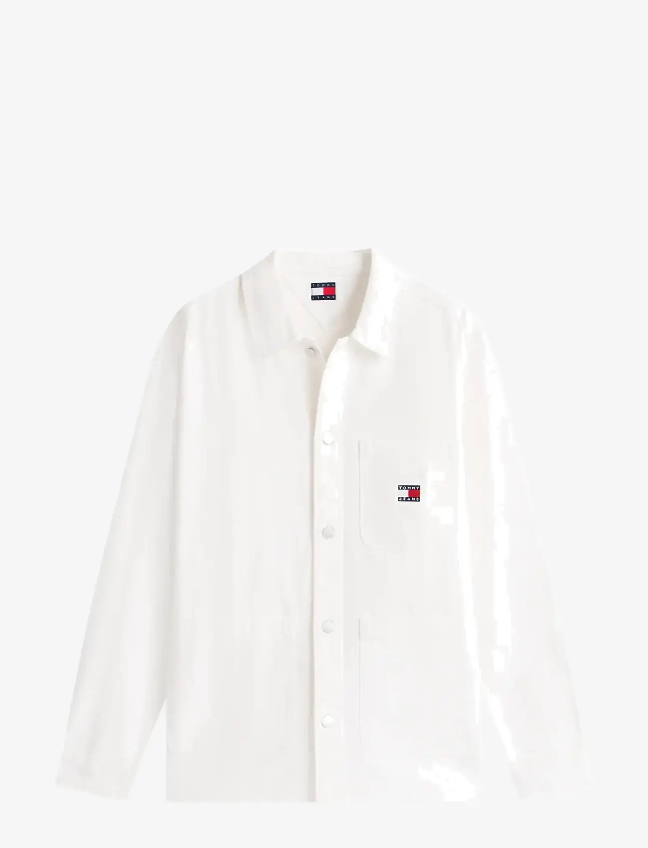Tommy Jeans - TJM ESSENTIAL OVERSHIRT EXT - nach stil kaufen - ancient white - 1