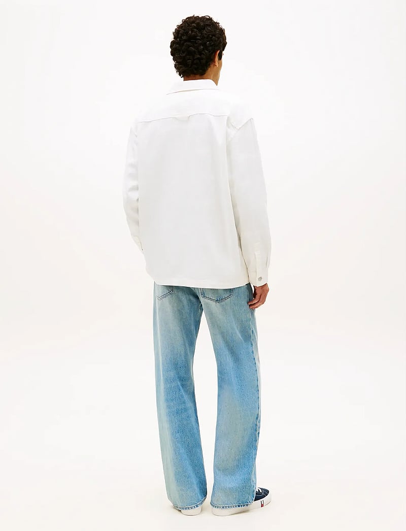 Tommy Jeans - TJM ESSENTIAL OVERSHIRT EXT - nach stil kaufen - ancient white - 2