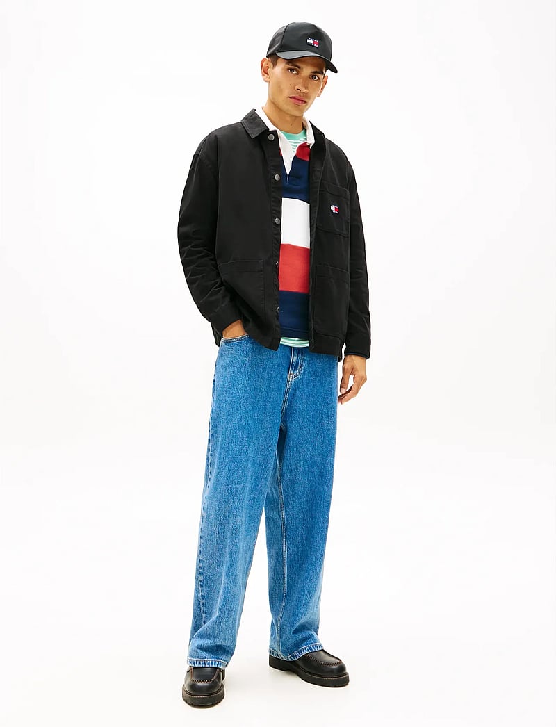 Tommy Jeans - TJM ESSENTIAL OVERSHIRT EXT - nach stil kaufen - black - 3