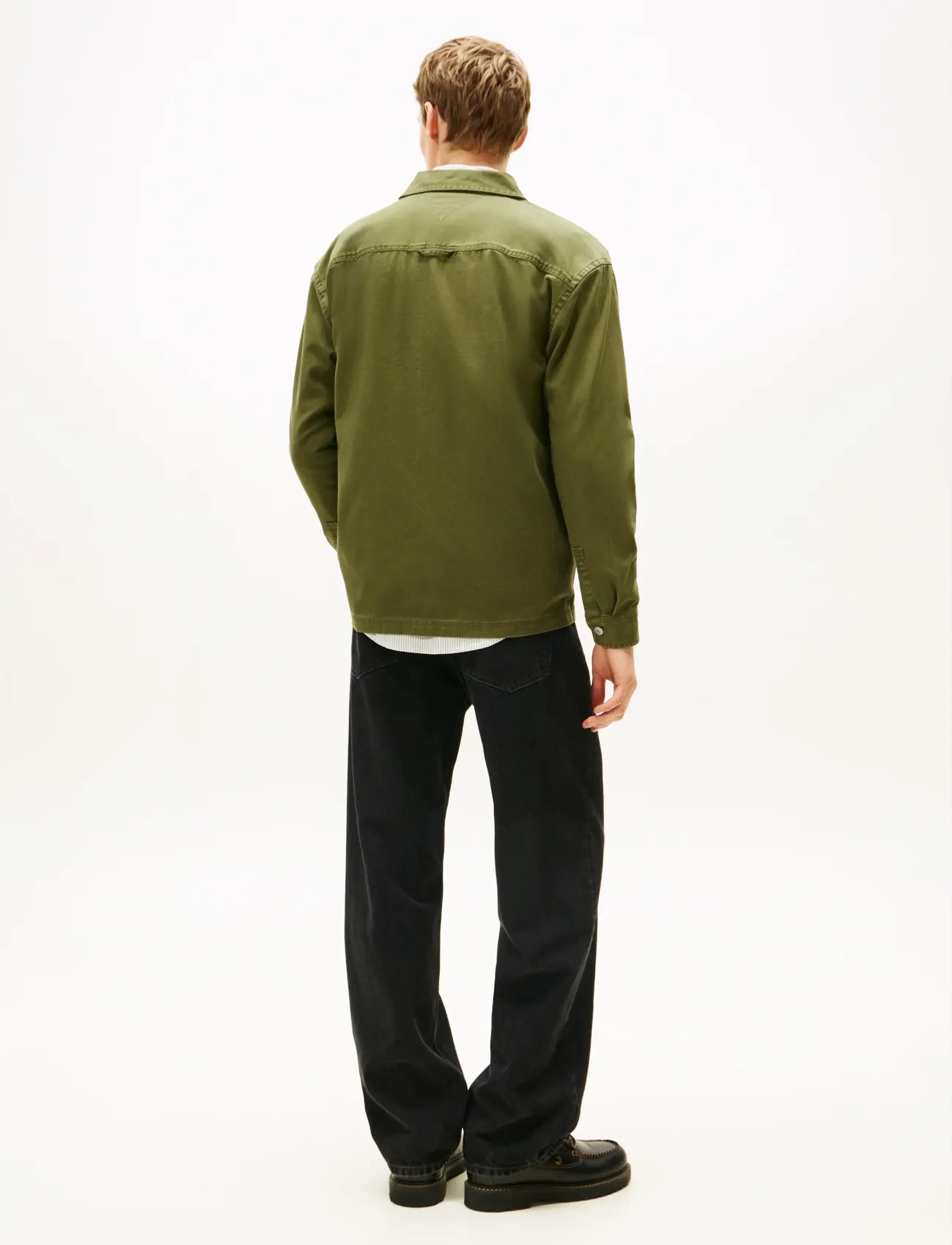 Tommy Jeans - TJM ESSENTIAL OVERSHIRT EXT - shop by style - dark greenery - 3