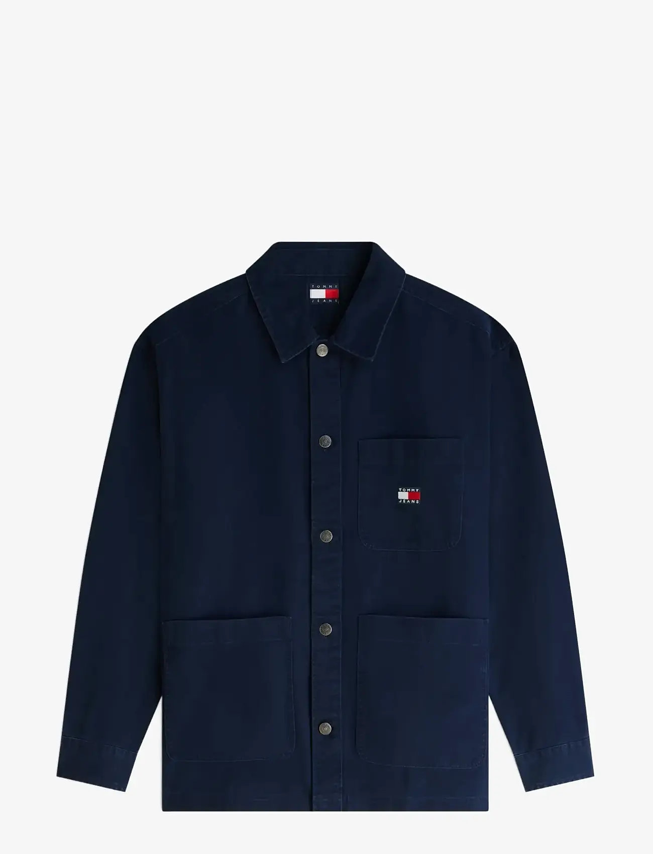 Tommy Jeans - TJM ESSENTIAL OVERSHIRT EXT - shop by style - dark night navy - 1