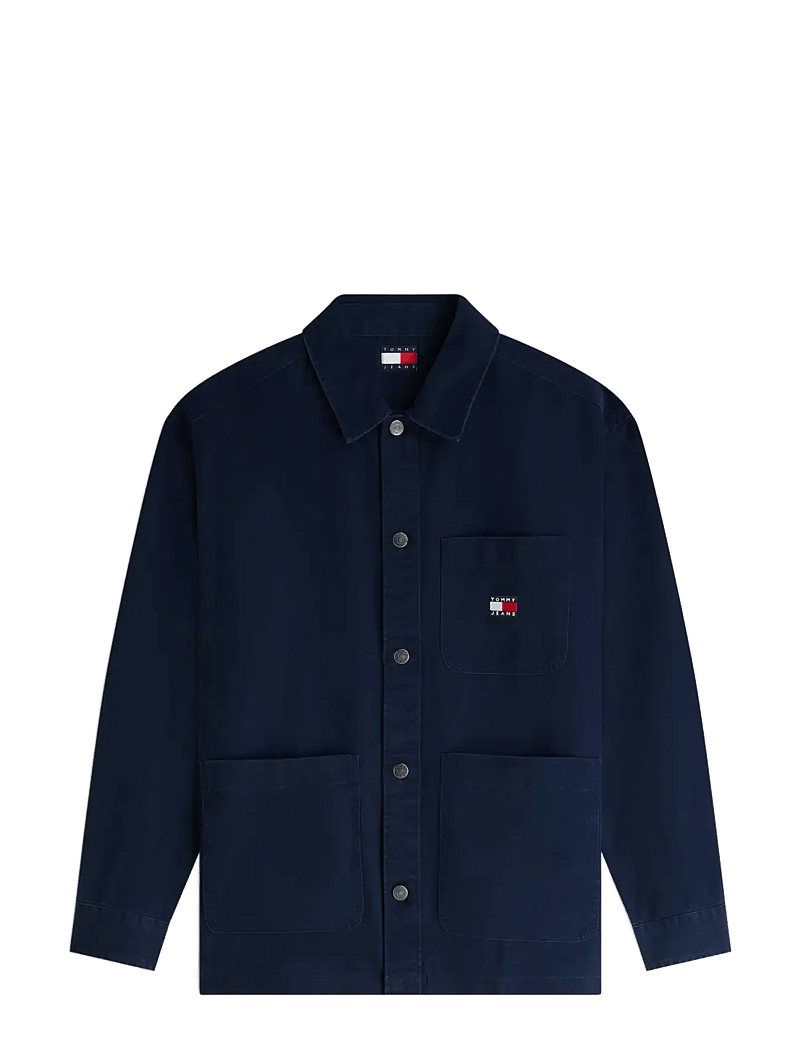 Tommy Jeans - TJM ESSENTIAL OVERSHIRT EXT - shop by style - dark night navy - 1