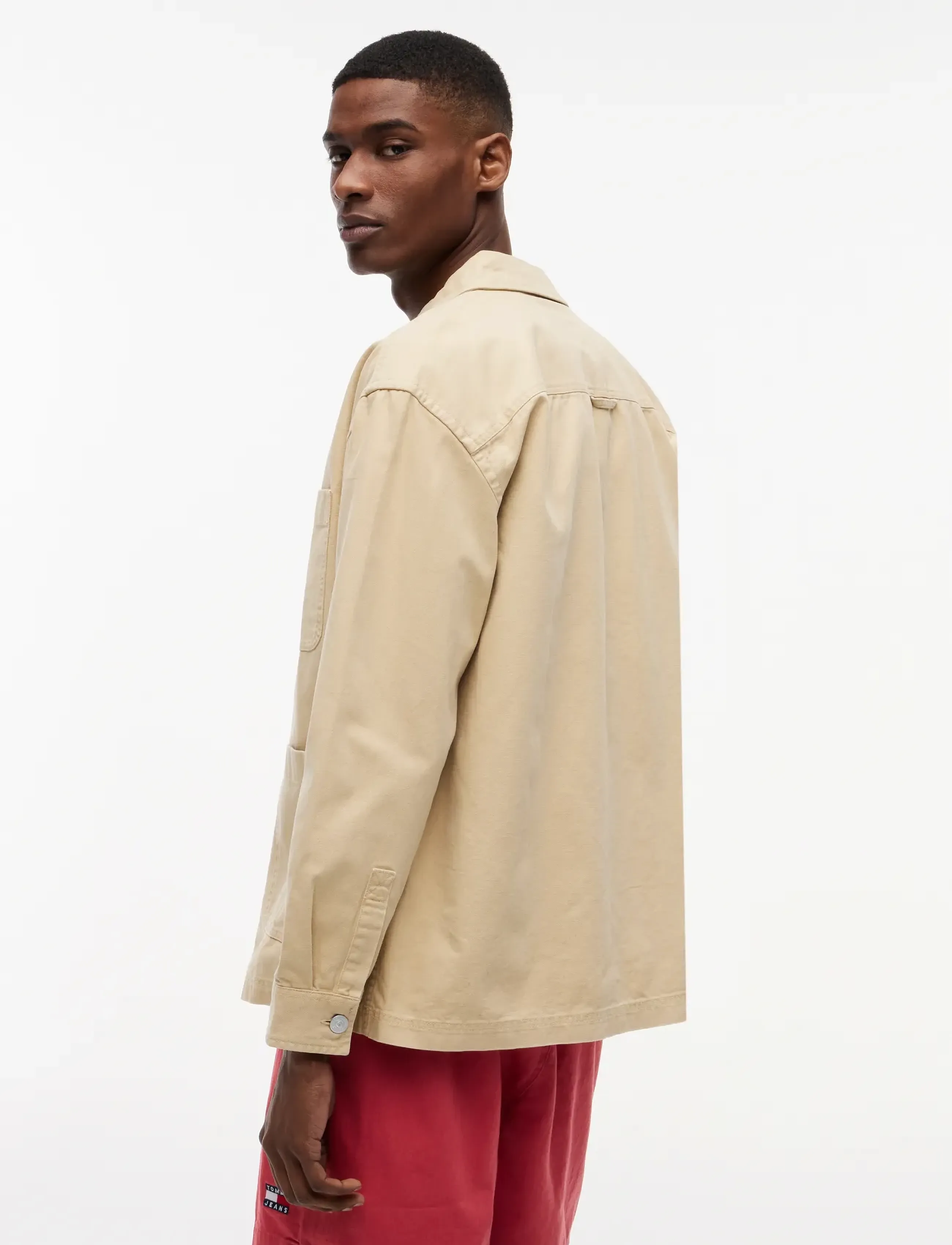 Tommy Jeans - TJM ESSENTIAL OVERSHIRT EXT - höstkläder - gentle gold - 2