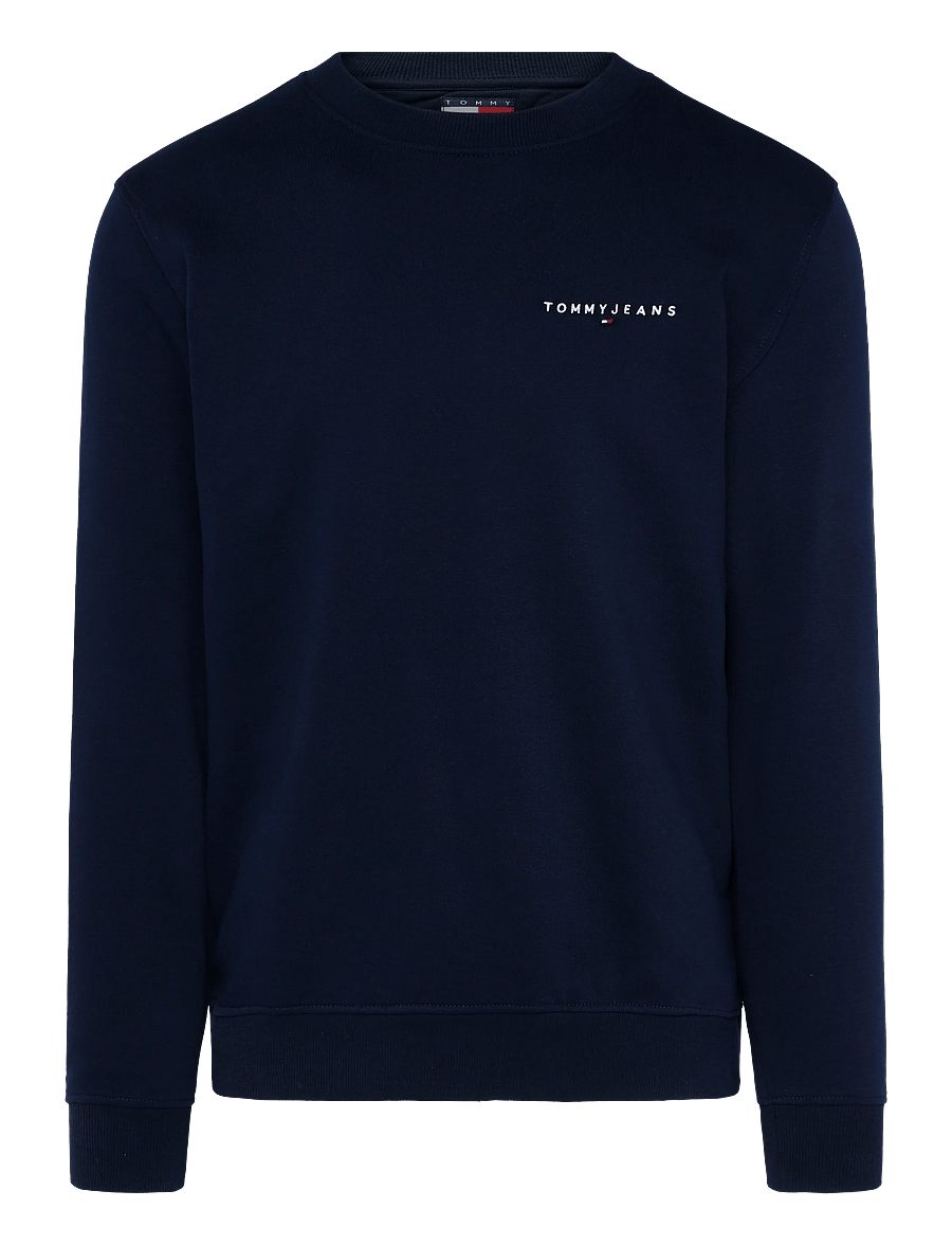 Tommy Jeans - TJM REG LINEAR CREW EXT - round necks - dark blue - 1