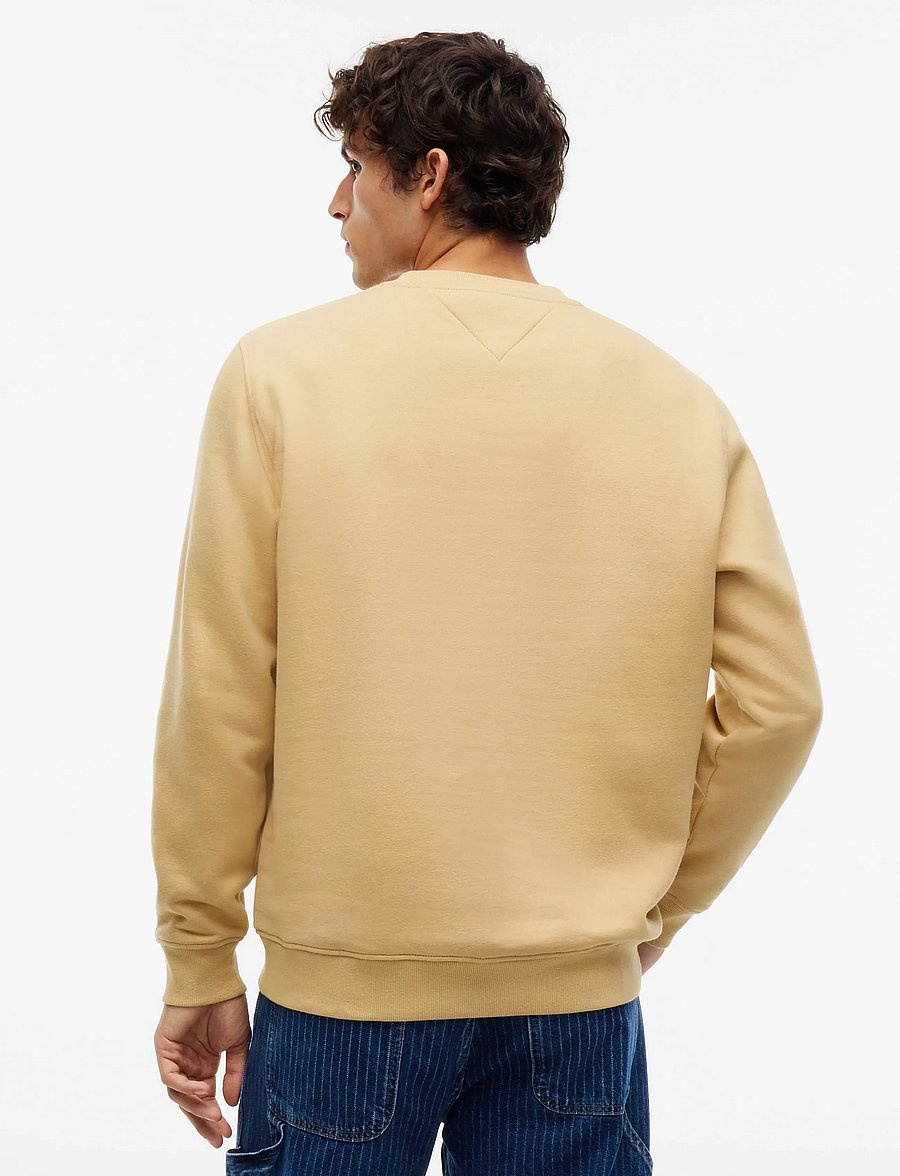 Tommy Jeans - TJM REG LINEAR CREW EXT - round necks - sandy beige - 2