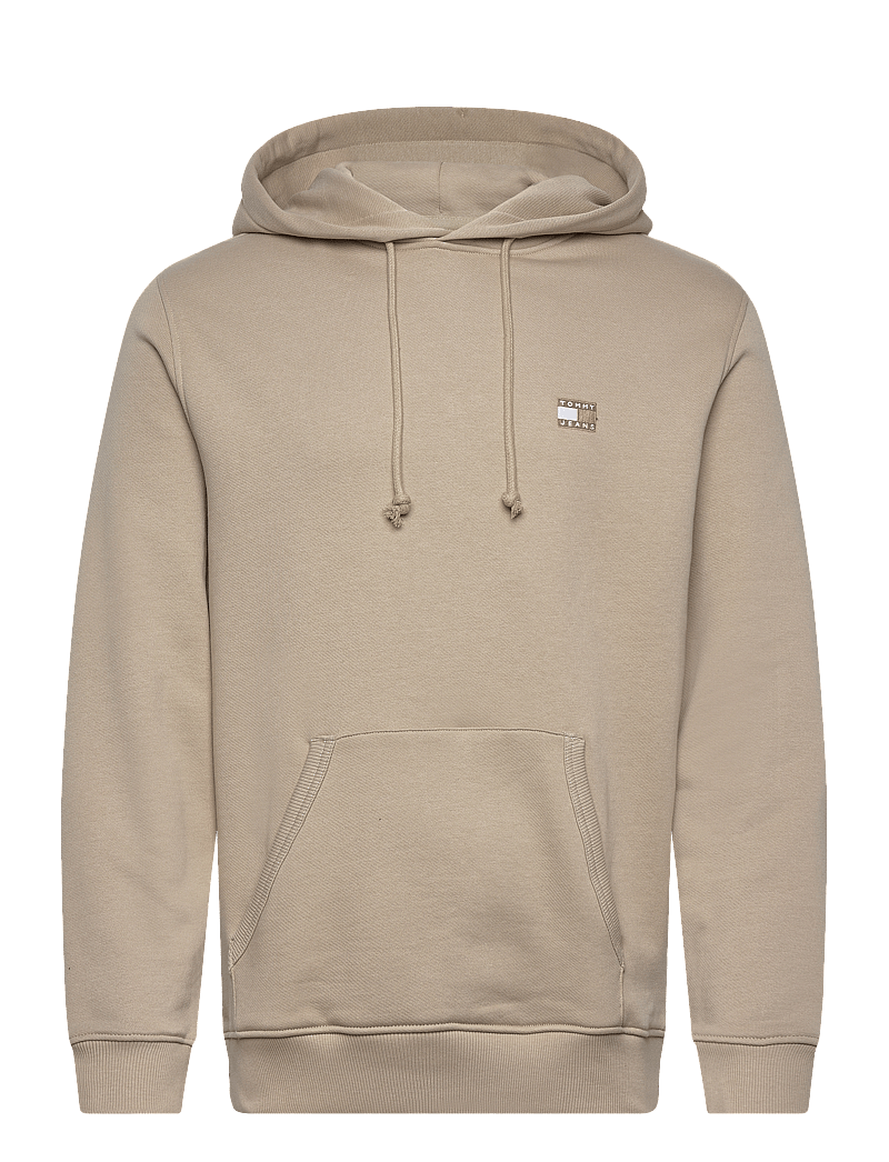 Tommy Jeans - TJM REG BADGE HOODIE EXT - hoodies - silt tonal - 1