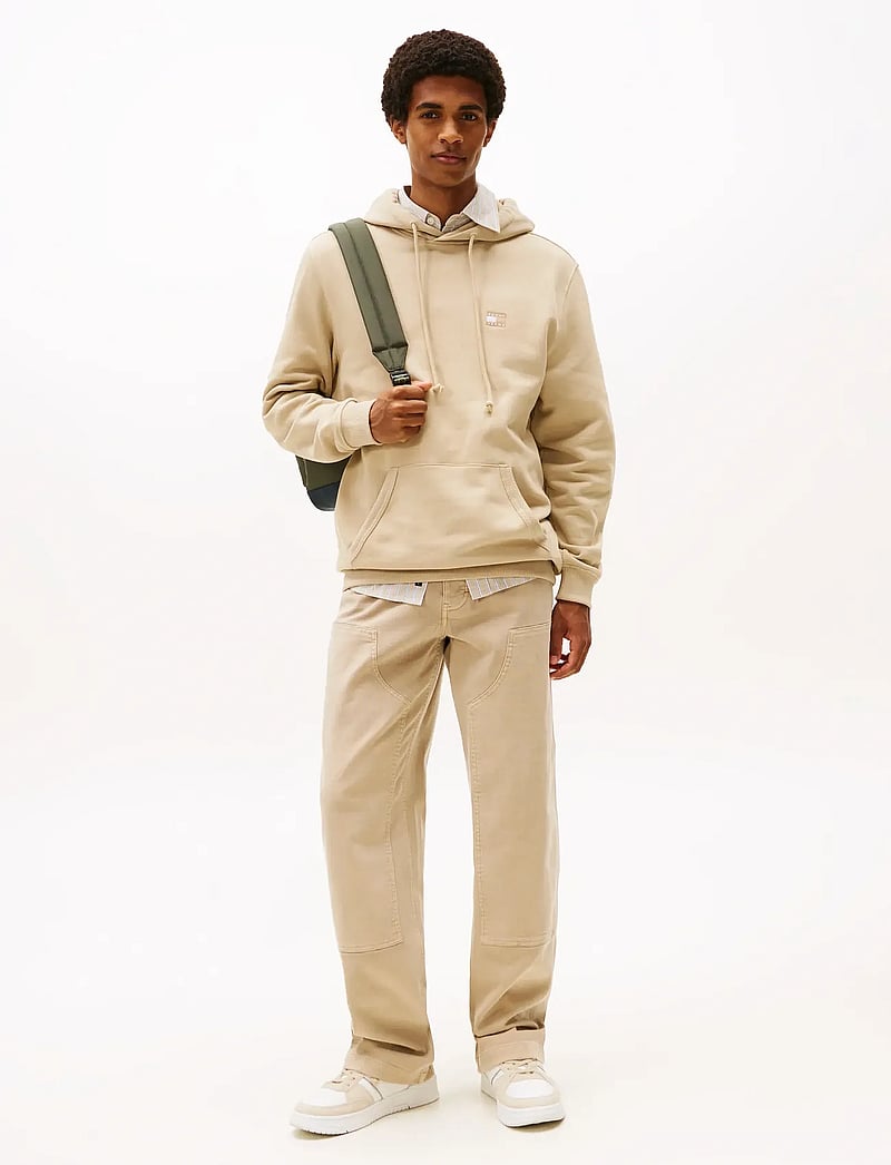 Tommy Jeans - TJM REG BADGE HOODIE EXT - hoodies - silt tonal - 3