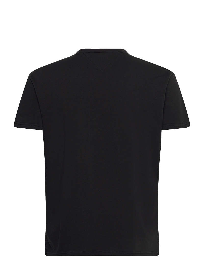 Tommy Jeans - TJM REG BADGE TEE EXT - kortärmade t-shirts - black - 2