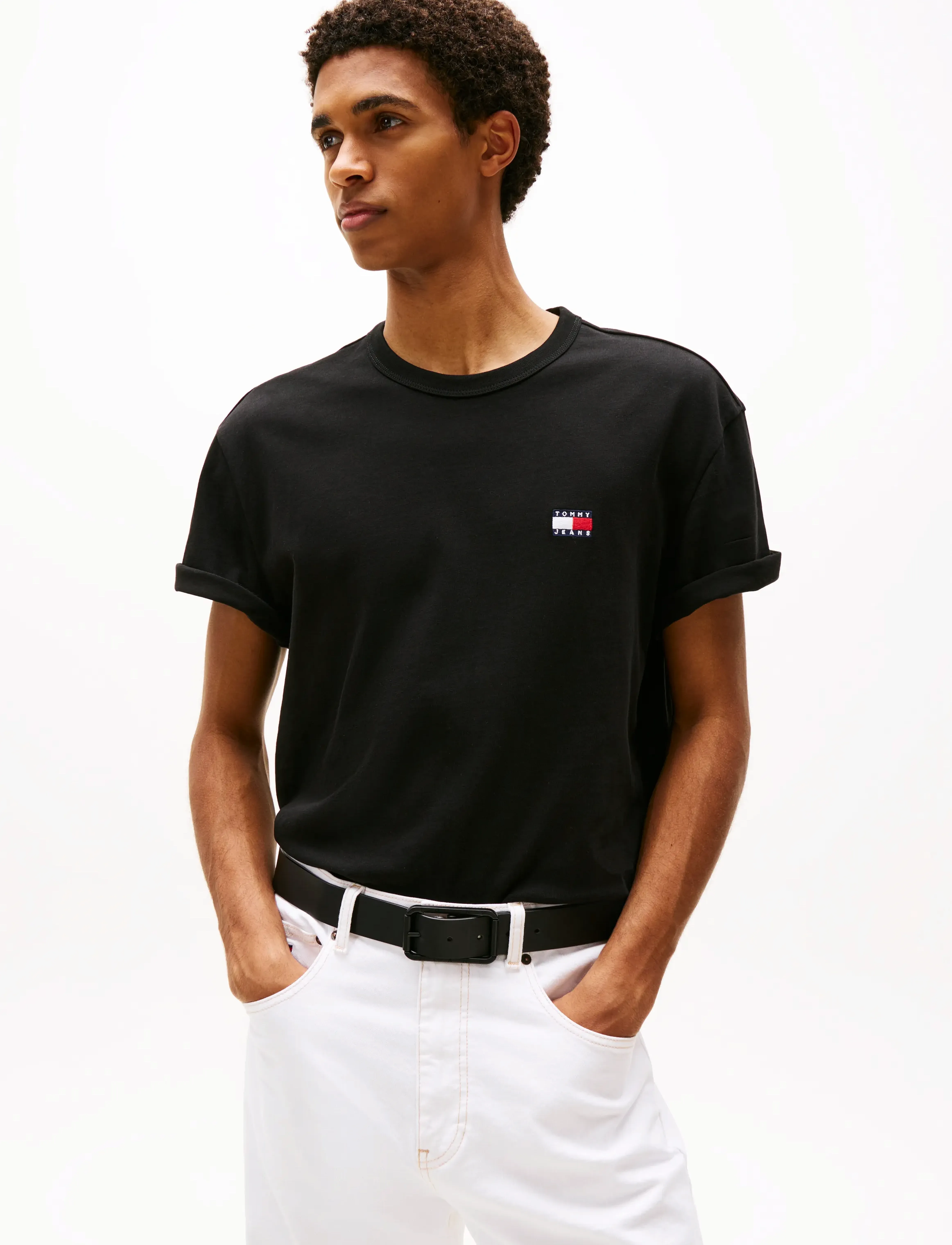 T-shirts med korta ärmar Tommy Jeans TJM REG BADGE TEE EXT 5