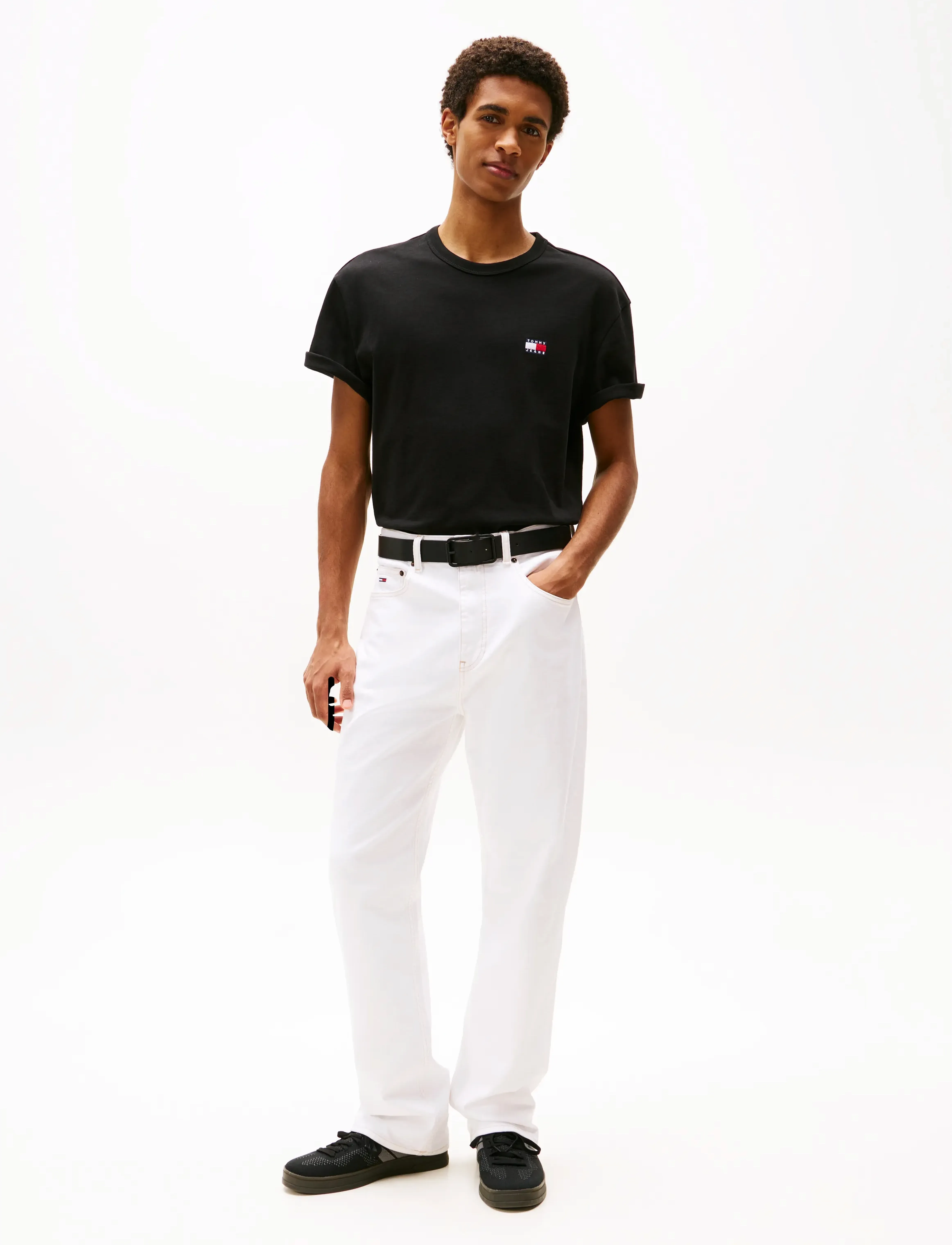T-shirts med korta ärmar Tommy Jeans TJM REG BADGE TEE EXT 6