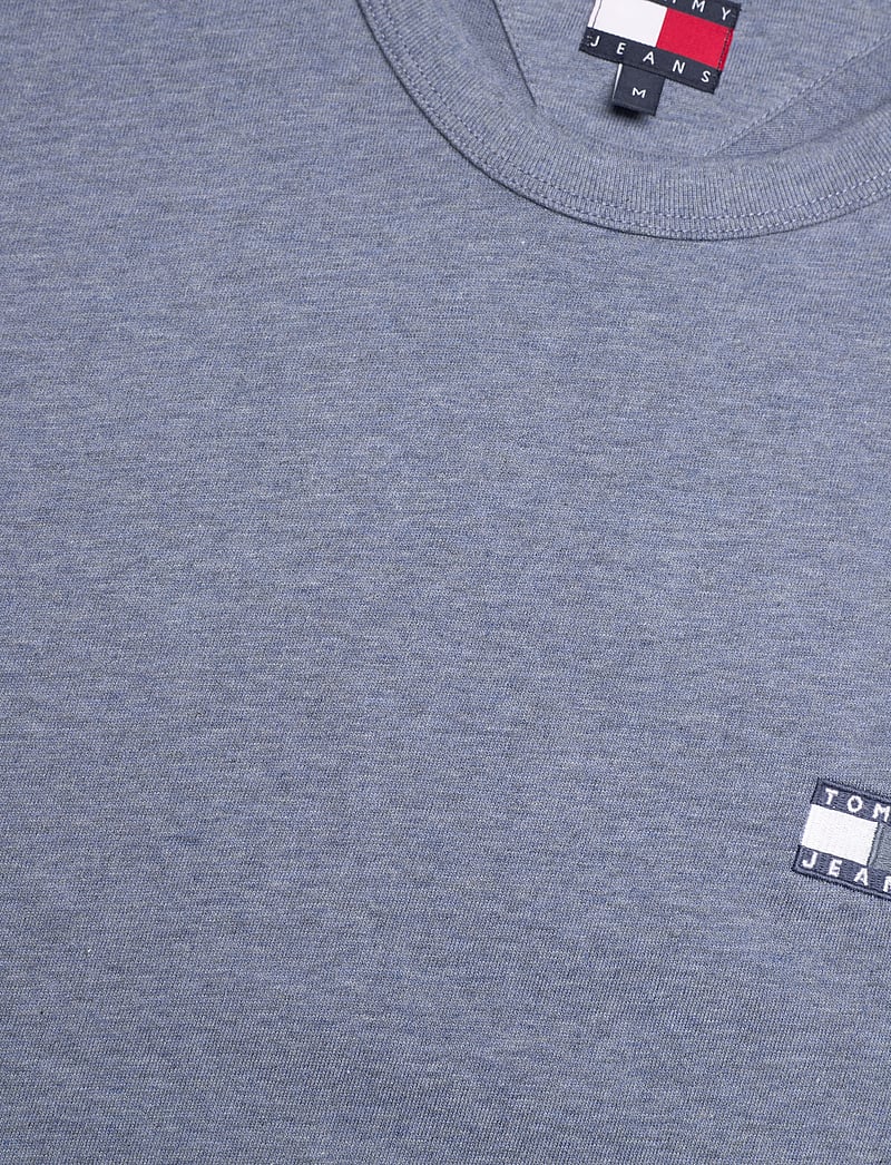 Tommy Jeans - TJM REG BADGE TEE EXT - kortärmade t-shirts - blue moment htr tonal - 5