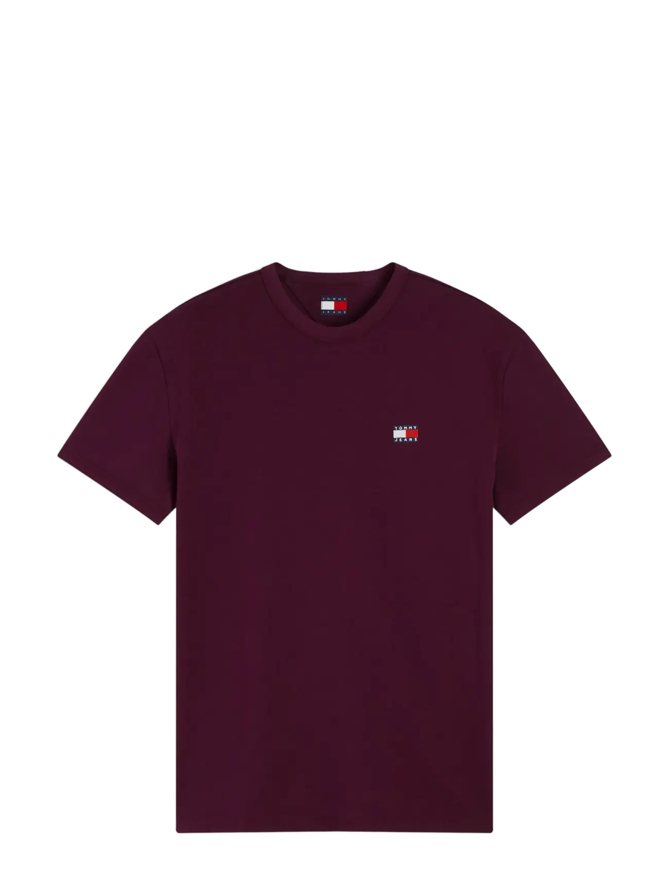 Tommy Jeans - TJM REG BADGE TEE EXT - lühikeste varrukatega t-särgid - calypso berry - 1