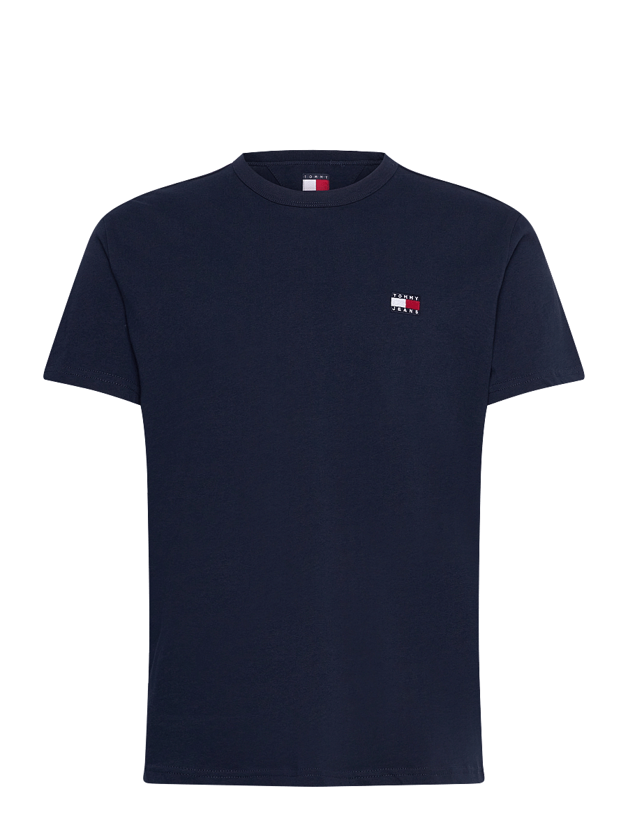 Tommy Jeans - TJM REG BADGE TEE EXT - kurzärmelige t-shirts - dark blue - 1