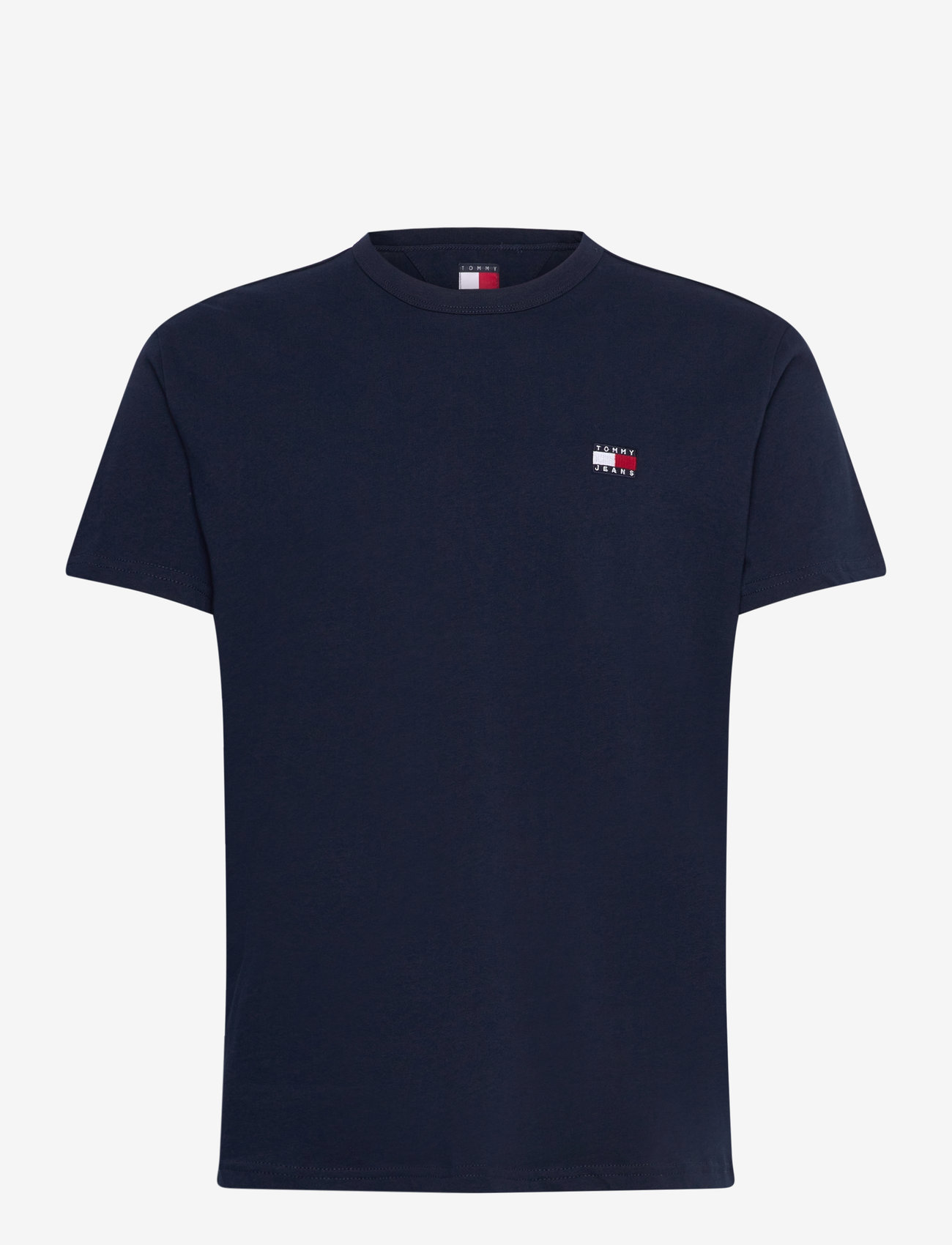 Tommy Jeans - TJM REG BADGE TEE EXT - lühikeste varrukatega t-särgid - dark night navy - 1