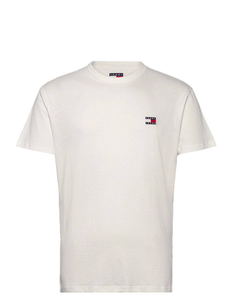Tommy Jeans - TJM REG BADGE TEE EXT - kurzärmelig - ecru - 1